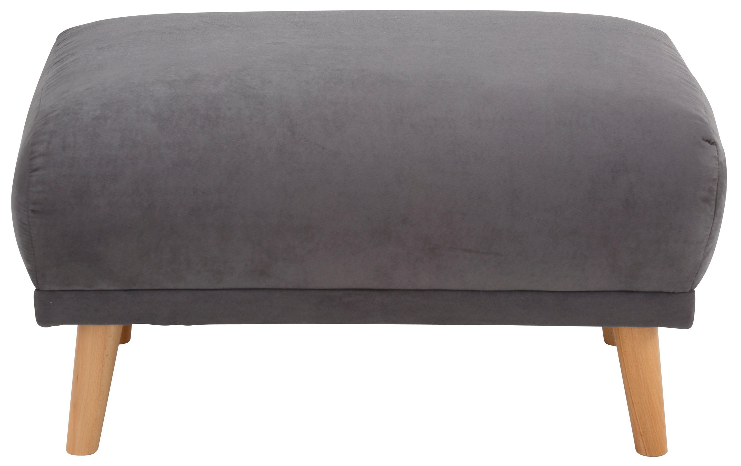 Home affaire Polsterhocker »Lasse« mit Holzfüßen