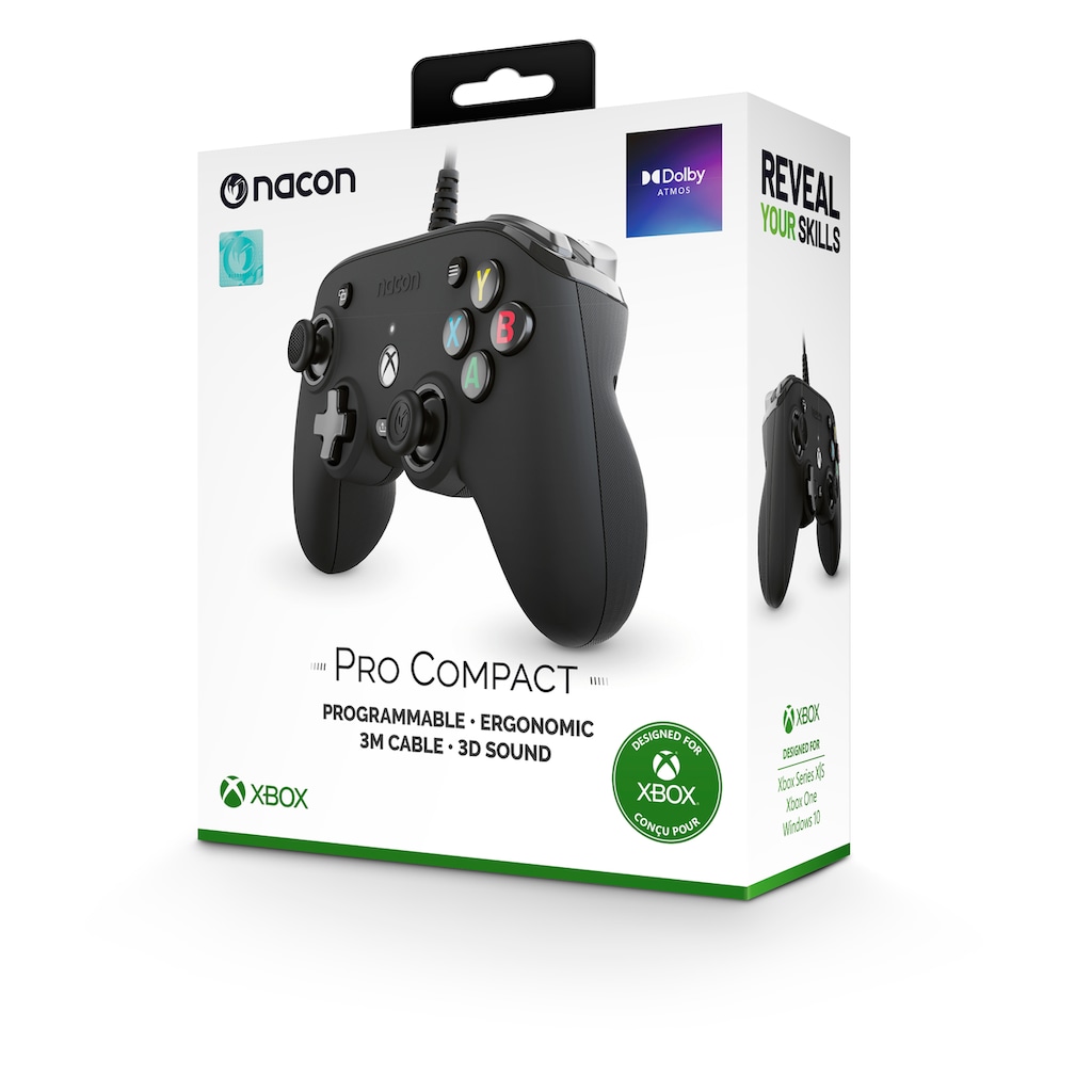 nacon Gaming-Controller »Nacon NA005189 Xbox Compact Controller PRO, kabelgebunden, USB«