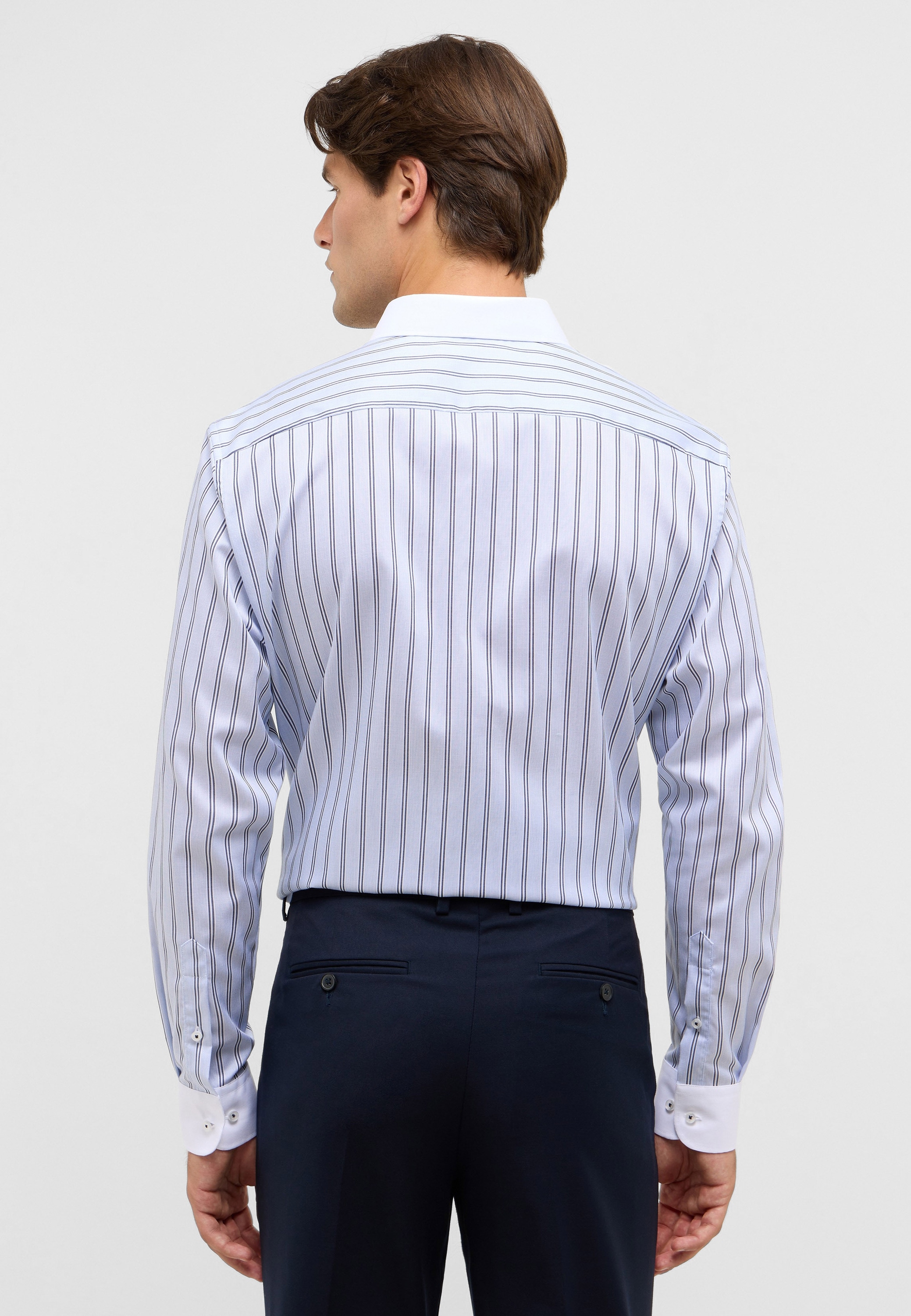 Eterna Langarmhemd »SLIM FIT«, NON IRON (bügelfrei)