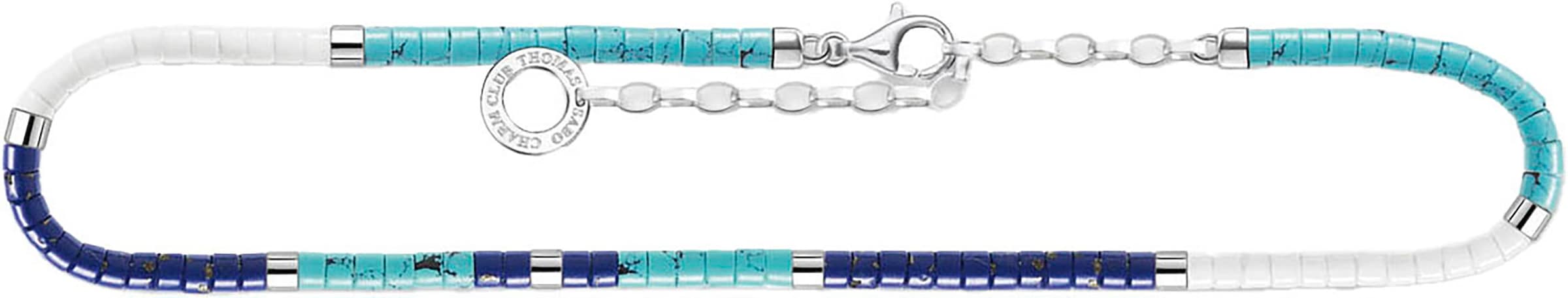 THOMAS SABO Fußkette »mit Beads, AK0038-775-7-L27V«