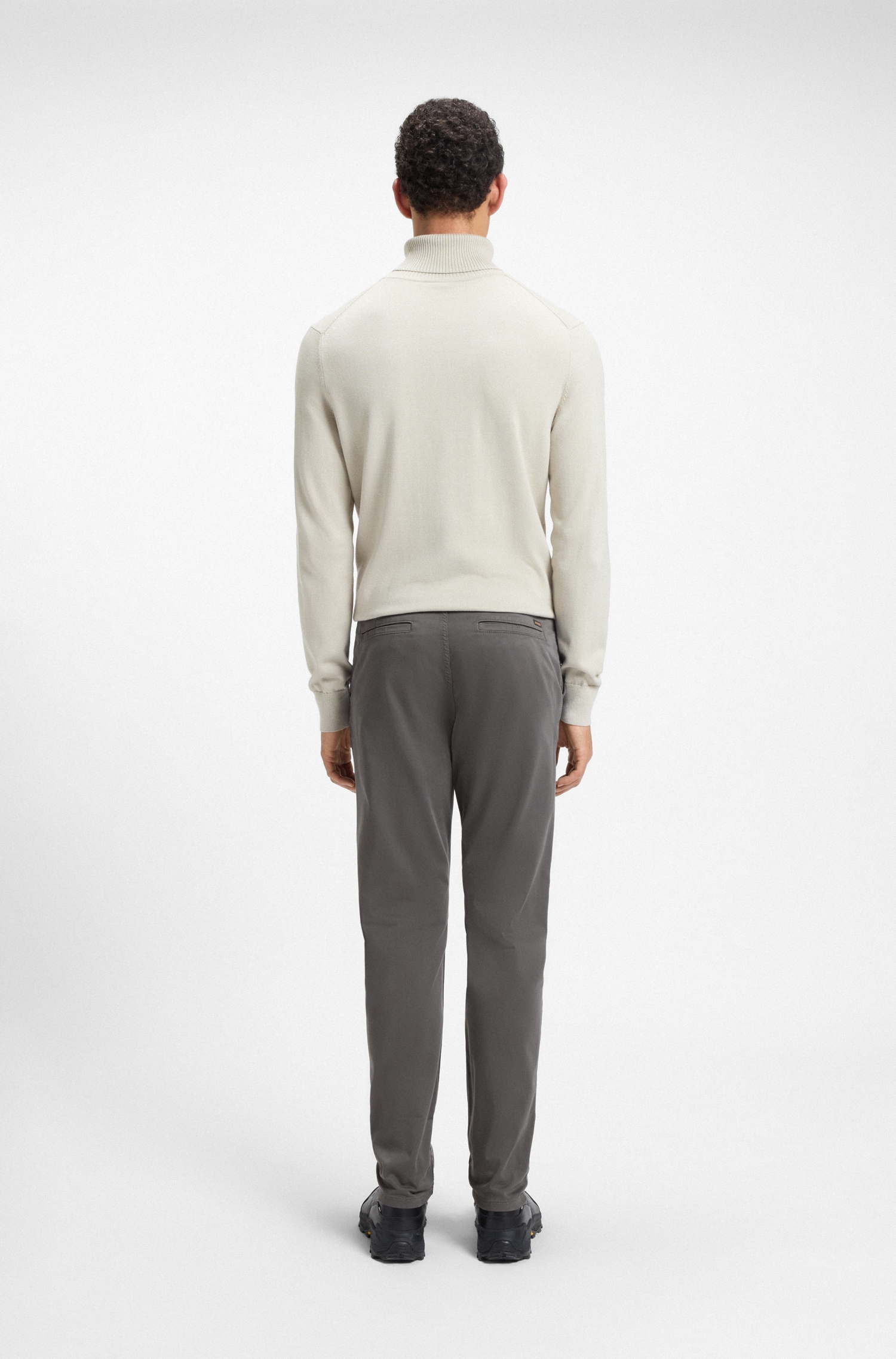 BOSS ORANGE Chinohose »tapered«, mit BOSS Logo hinten