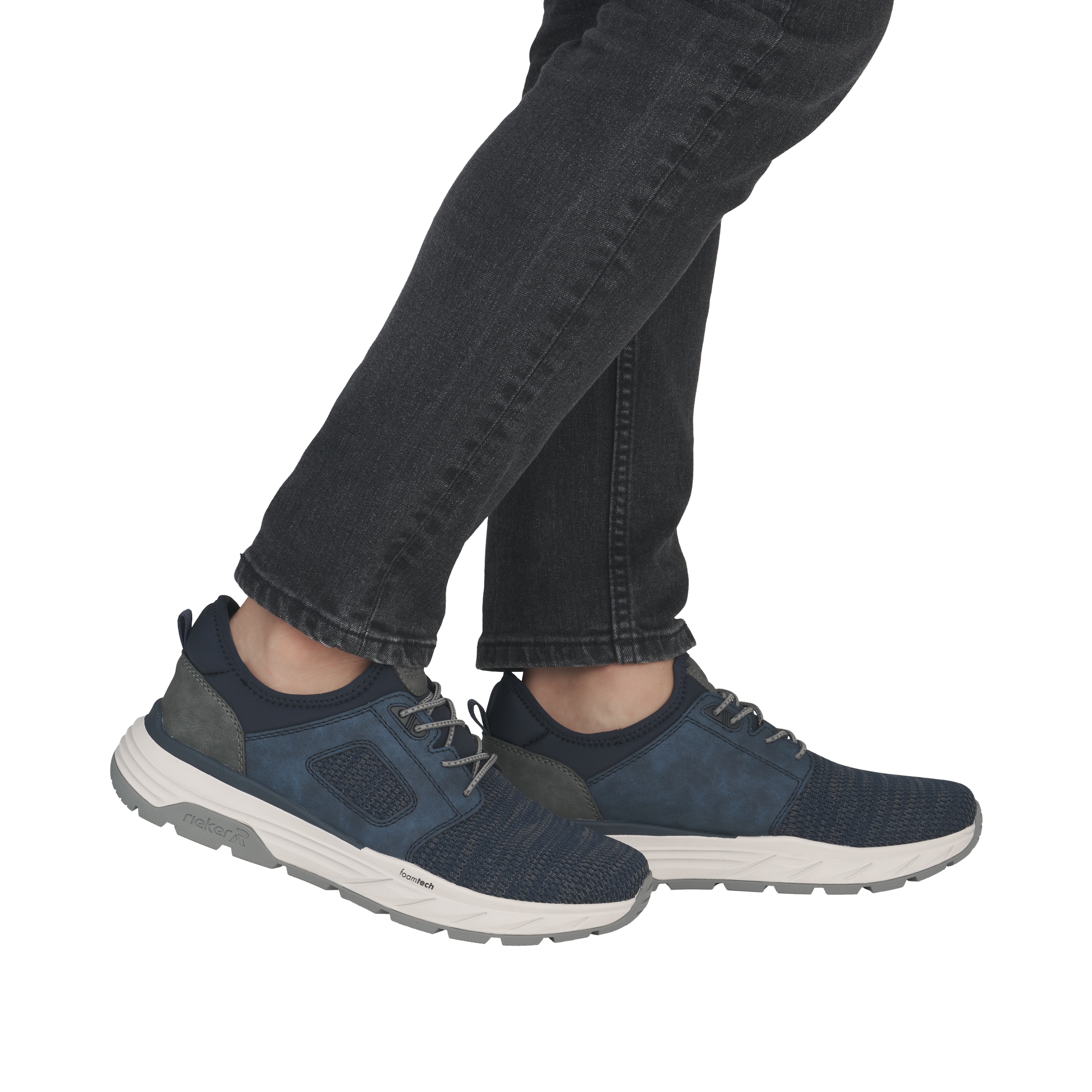 Rieker Slip-On Sneaker  Slipper, Schlupfschuh, Halbschuh, Freizeitsneaker mit Gummizug