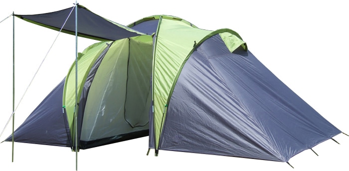 Explorer Tunnelzelt »Sierra 4« 4 Personen in grün, Größe B/H/L: 220 cm x 180 cm x 420 cm