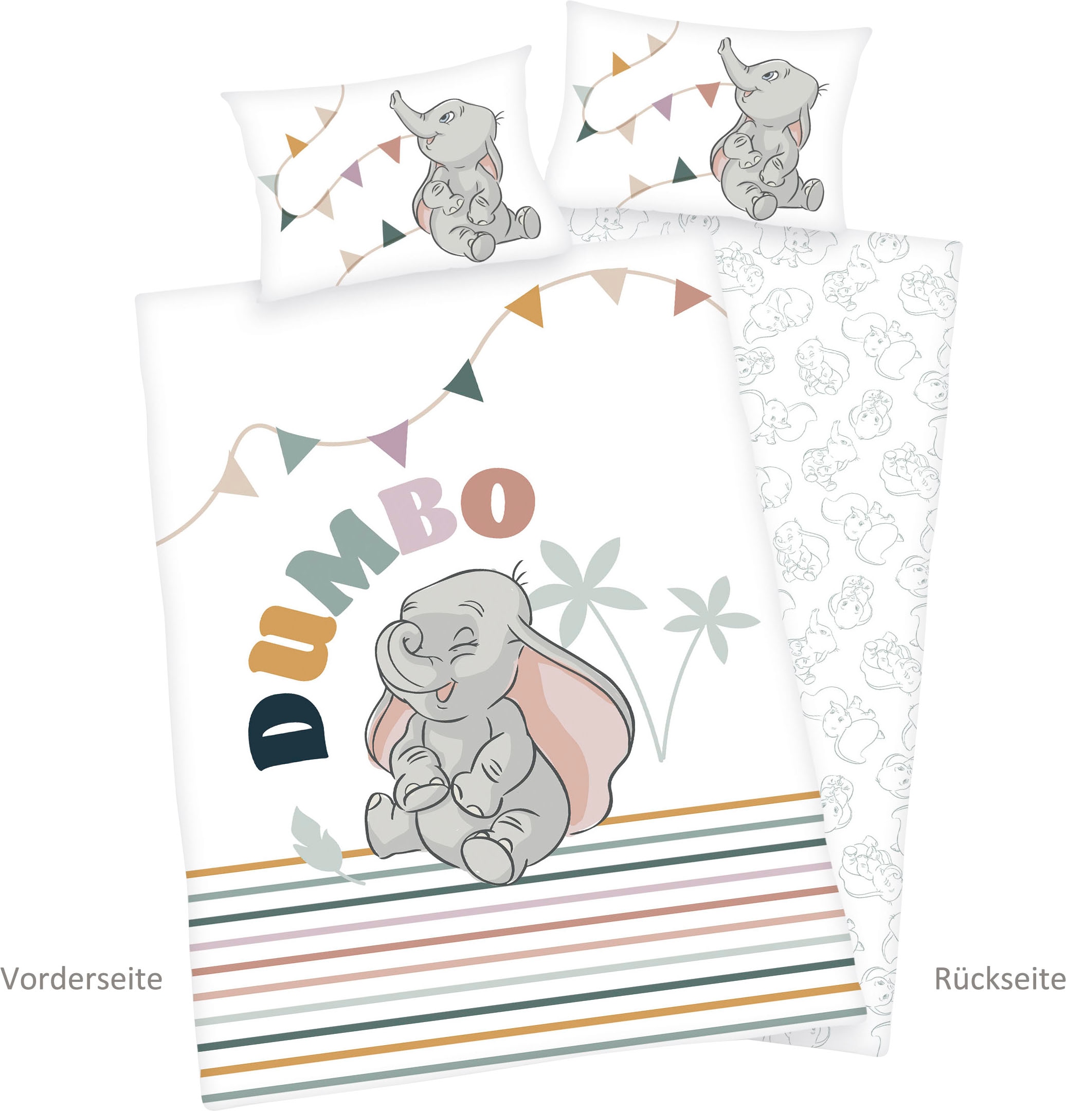 Babybettwäsche »Disney´s Dumbo«, mit liebevollem Motiv