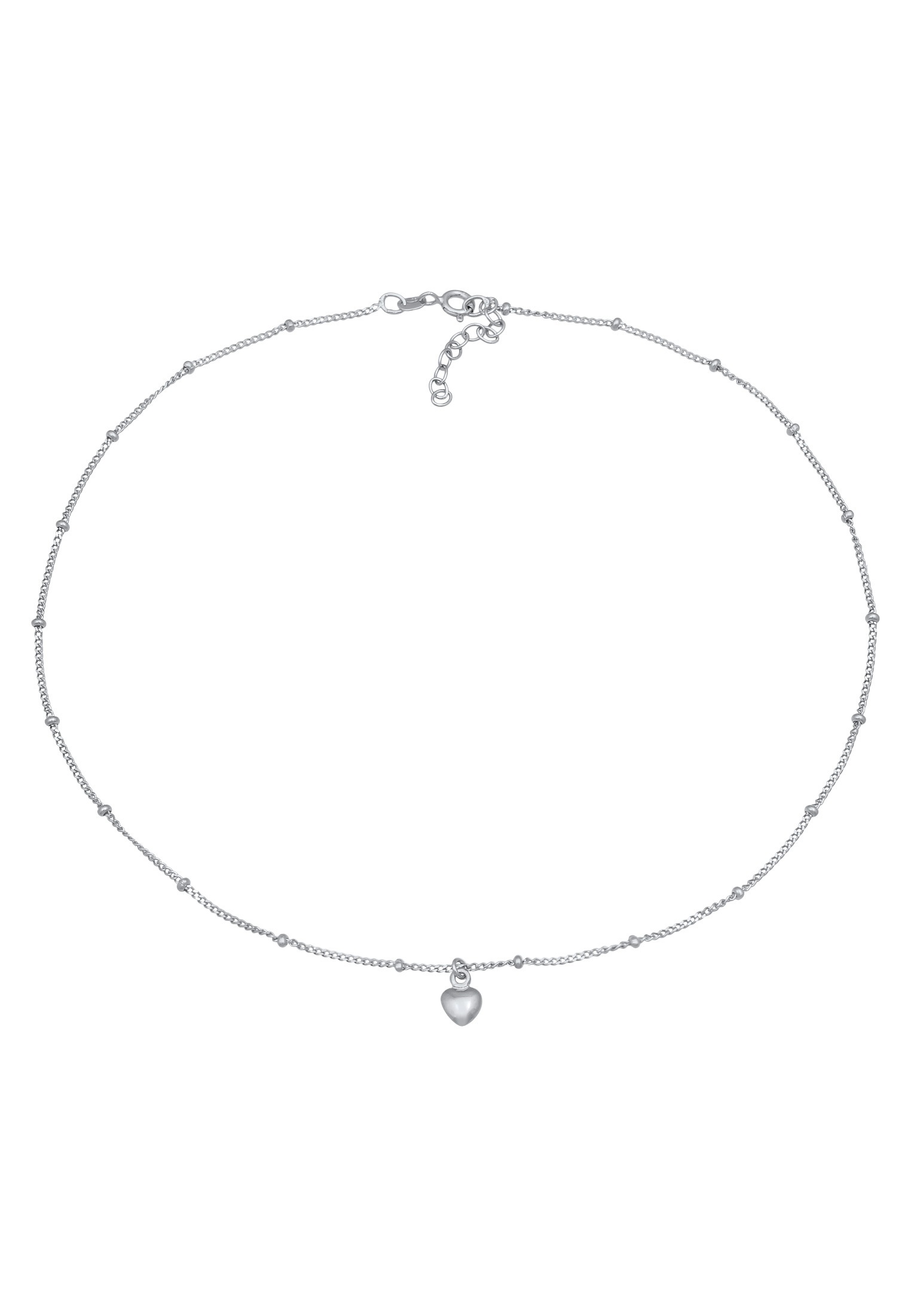 Elli Choker »Halskette Choker Herz Heart Liebe 925 Silber«