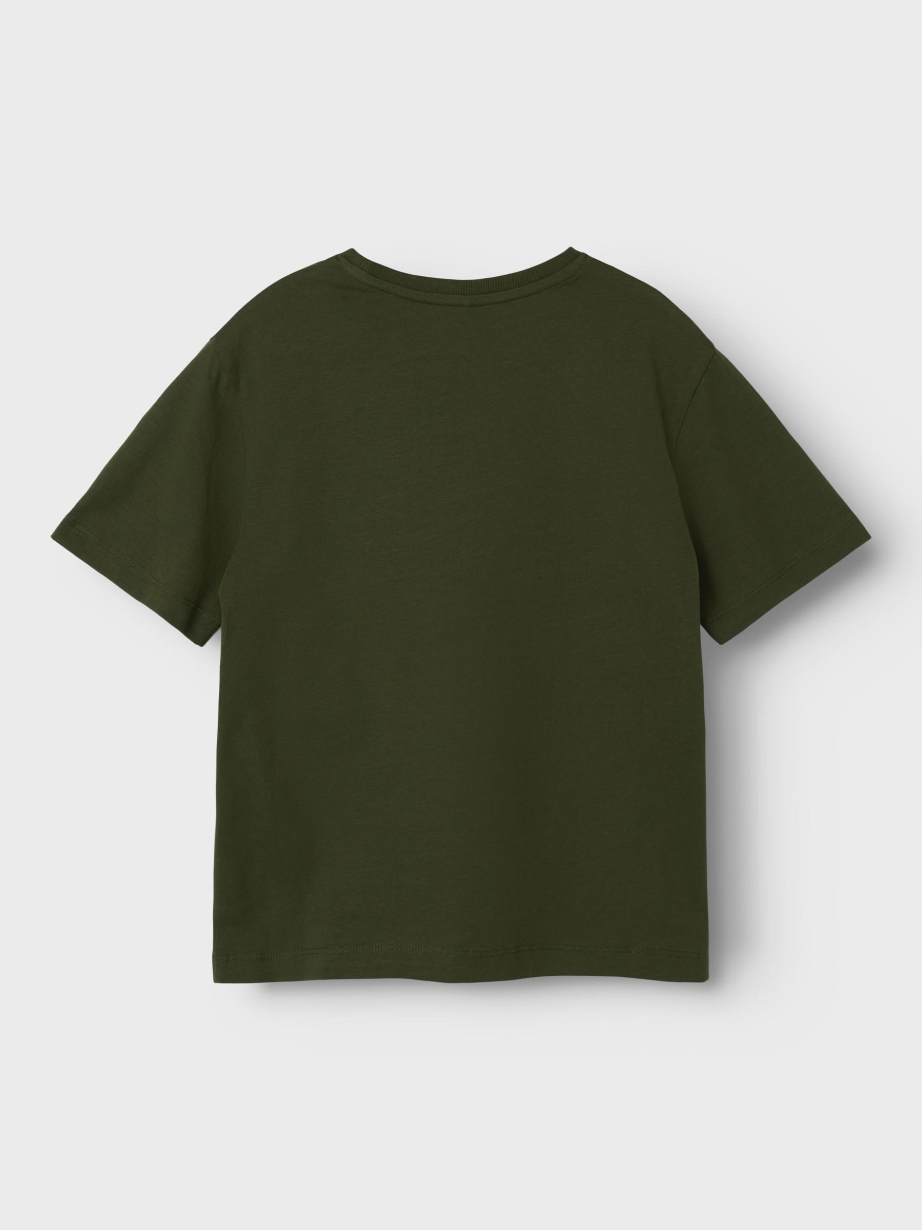 Name It T-Shirt »NKMBRODY SS NREG TOP NOOS«, mit dezentem Frontmotiv