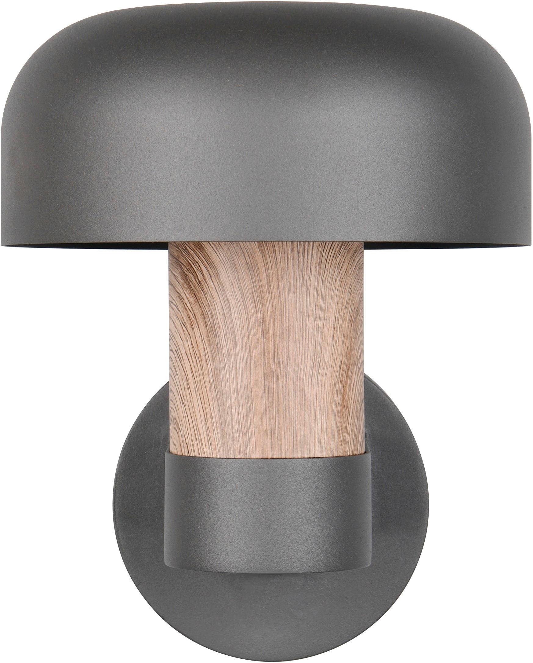 TRIO Leuchten Außen-Wandleuchte »FRASER, Fassadenbeleuchtung Laterne Pilzform, exkl 1x E27 max 10W IP54« E27 1 Stk. warmweiß - kaltweiß Hauswand Leuchte aus Druckguss Aluminium, Leuchtmittel wechselbar