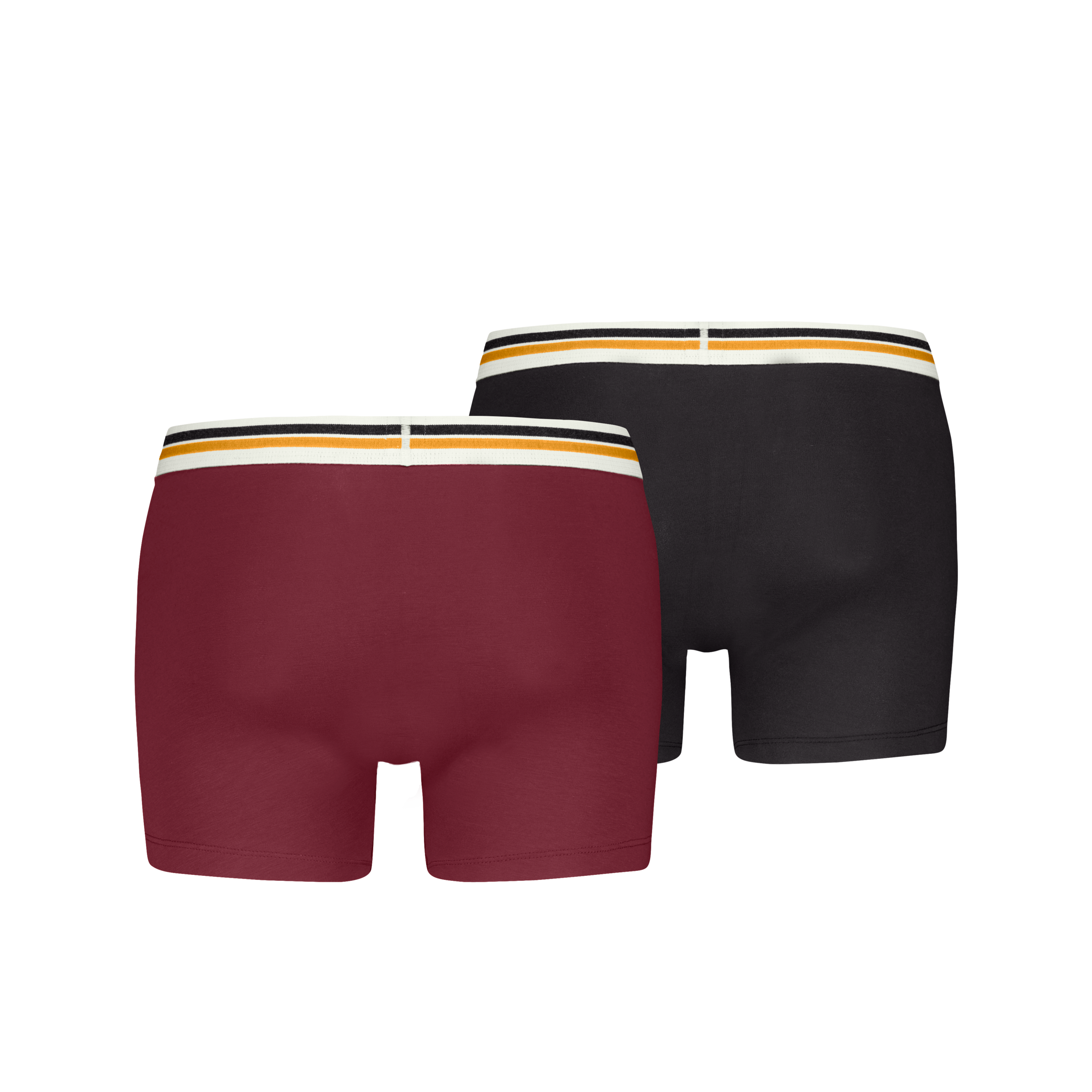 Levi's® Boxershorts »LEVIS MEN PL SPW LOGO BOXER BRIEF ORG 2P«, (2er Pack), mit breitem Logobund