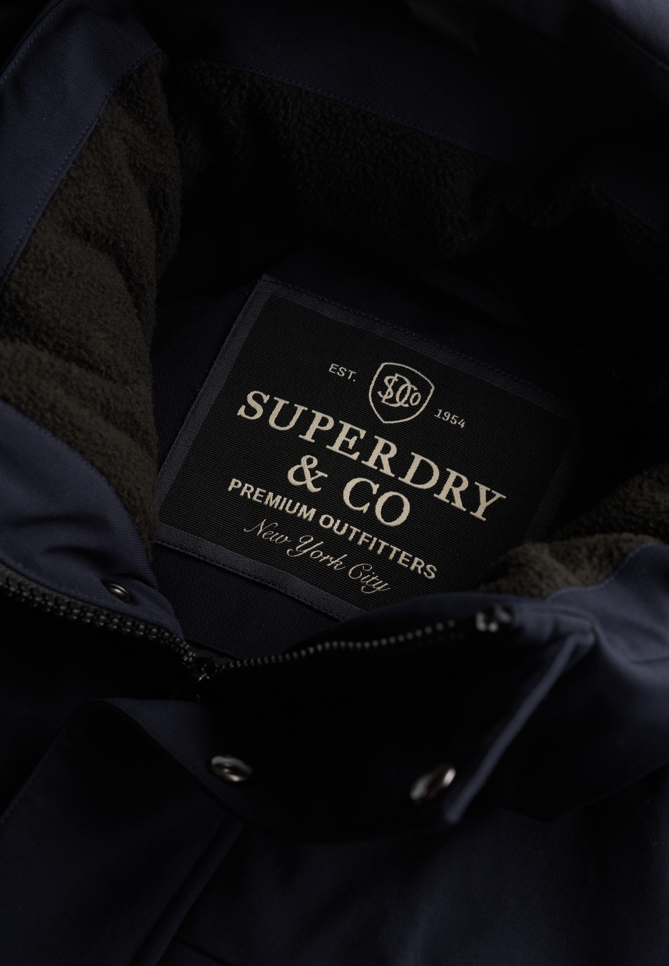 Superdry Parka »CITY PARKA« mit Kapuze Kunstfaser, loose fit
