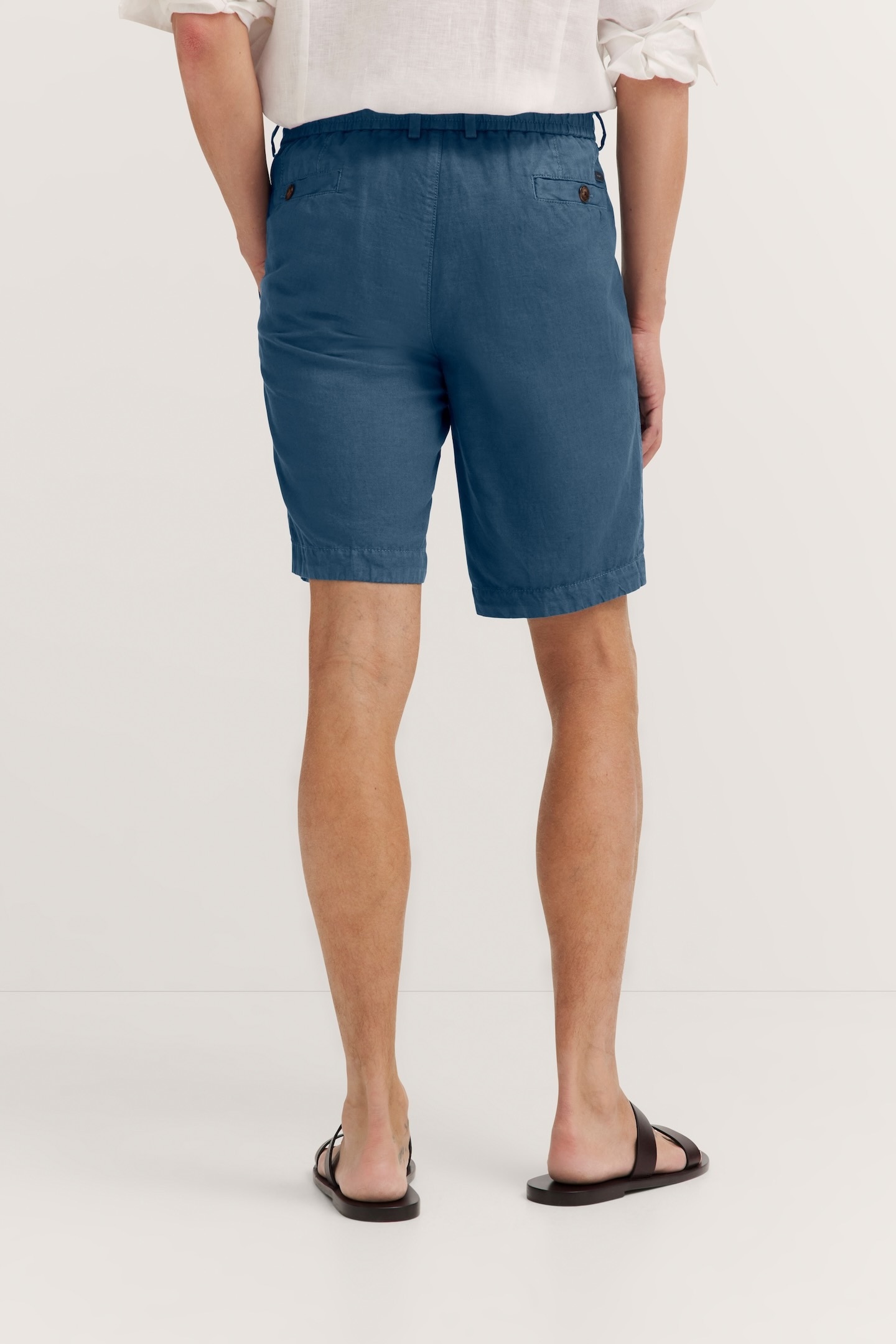 bugatti Bermudas, aus Leinen-Baumwollmix