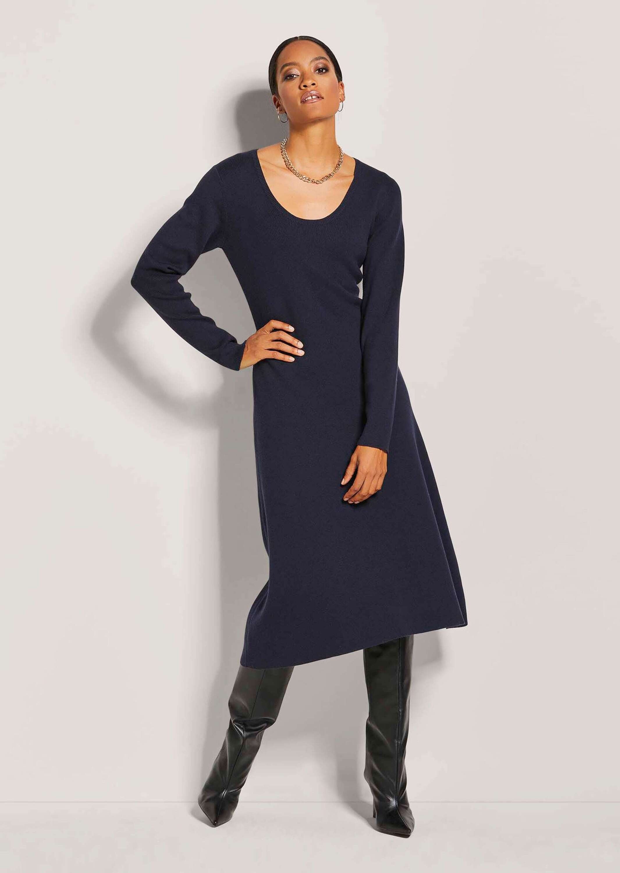 MADELEINE Strickkleid »Strickkleid Langes Strickkleid«