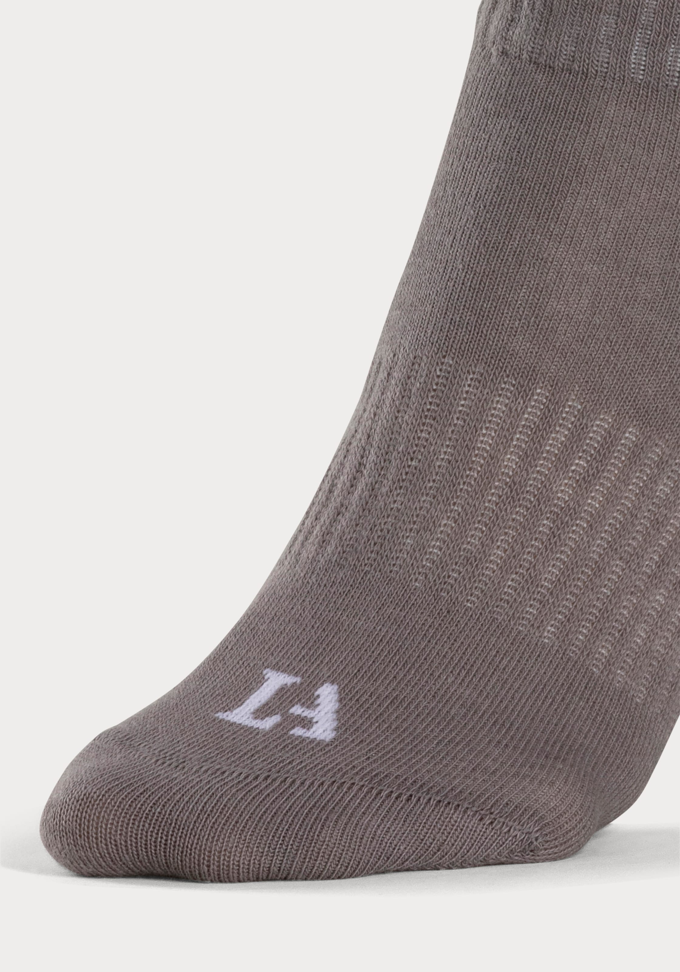 LASCANA ACTIVE Sneakersocken, (Packung, 6 Paar), mit eingestricktem Marken Logo