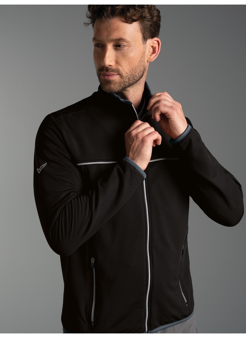 Trigema Trainingsjacke »TRIGEMA Praktische Sportjacke aus Microfaser« 1 Stk. tlg.