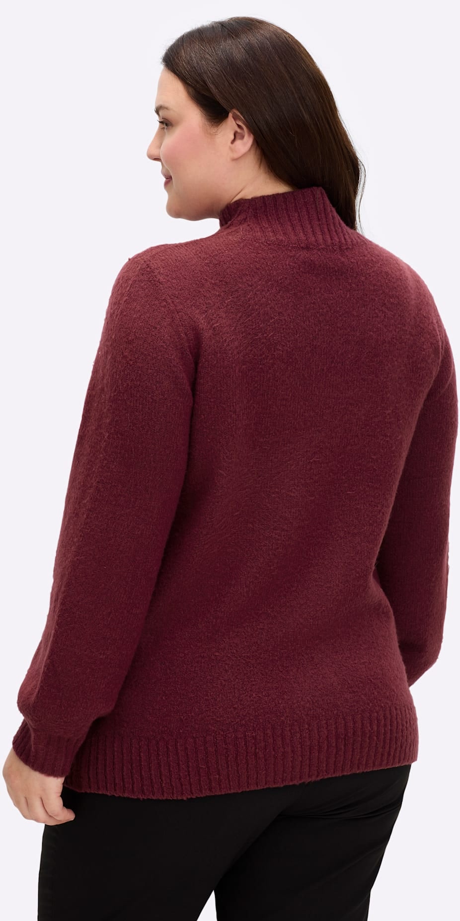 sheego by Joe Browns Stehkragenpullover »Pullover«
