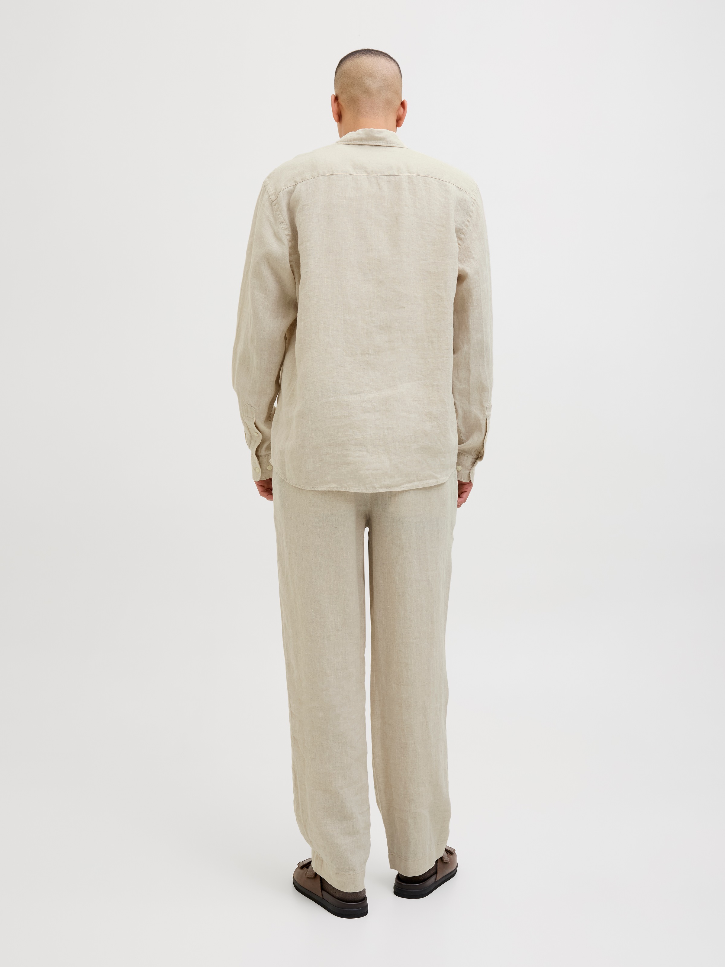 Jack & Jones Langarmhemd »JPRCCLAWRENCE LINEN L/S SHIRT SN«