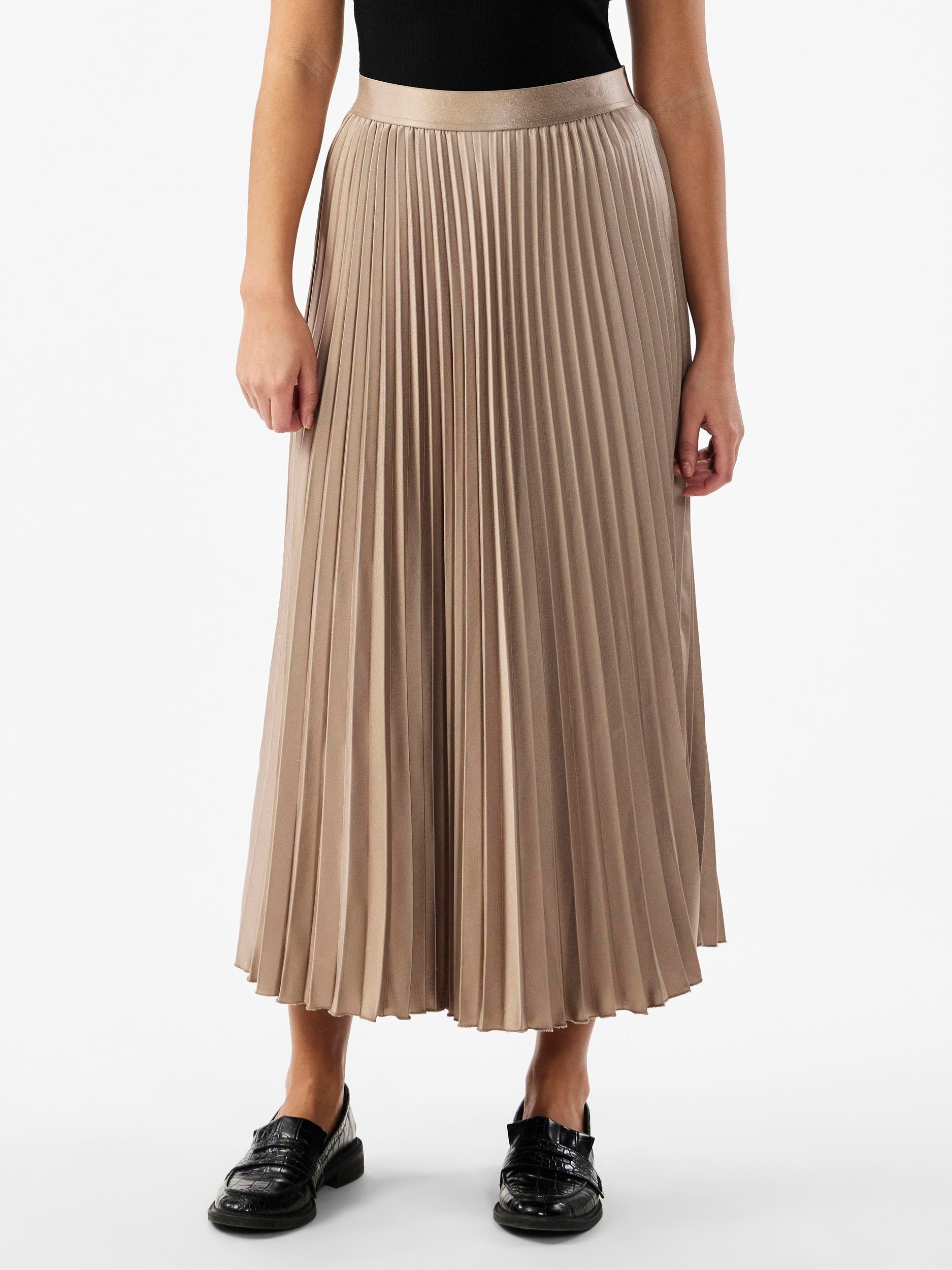 Y.A.S Plisseerock »YASCELINE HW MIDI SKIRT S. NOOS«