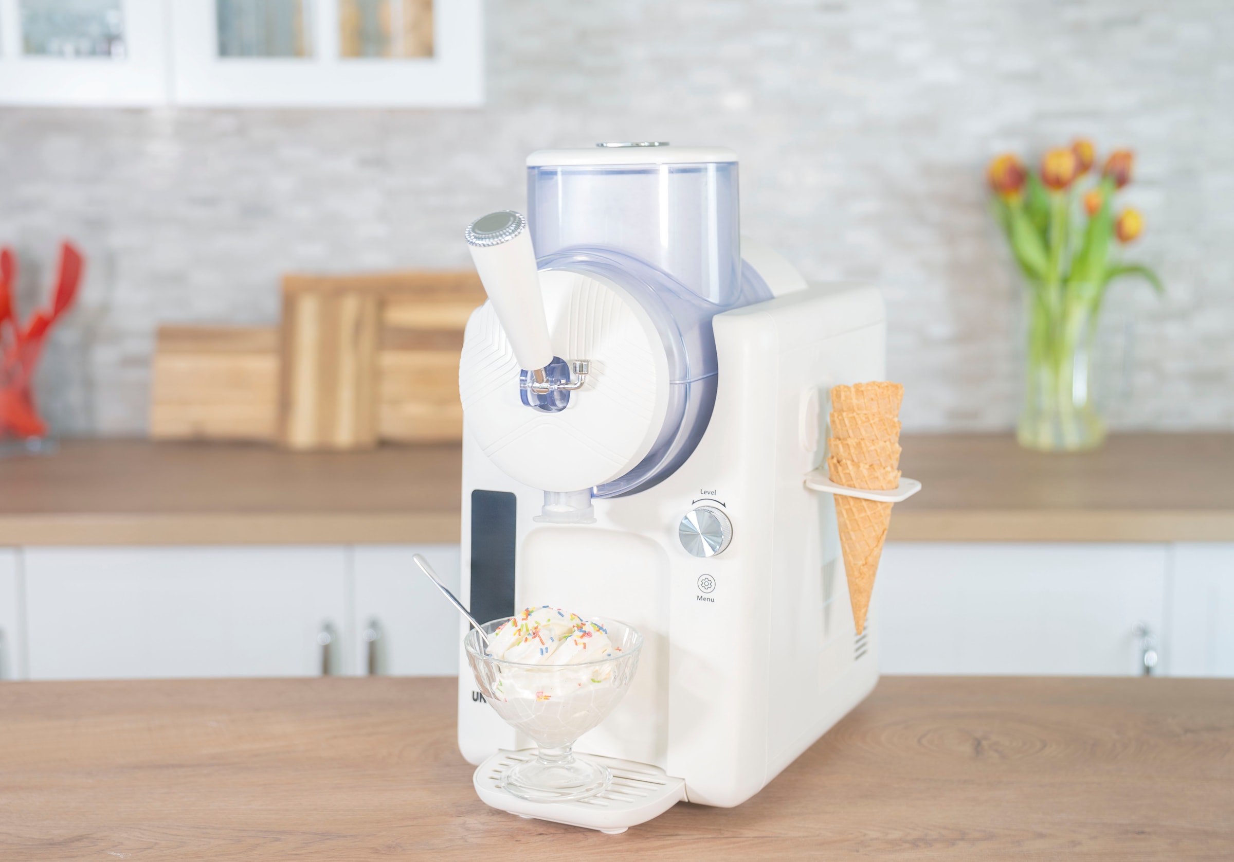 Unold Slush-Eismaschine »Sofie 48950«, 150 W, 2in1-Slush und Softeismaschine