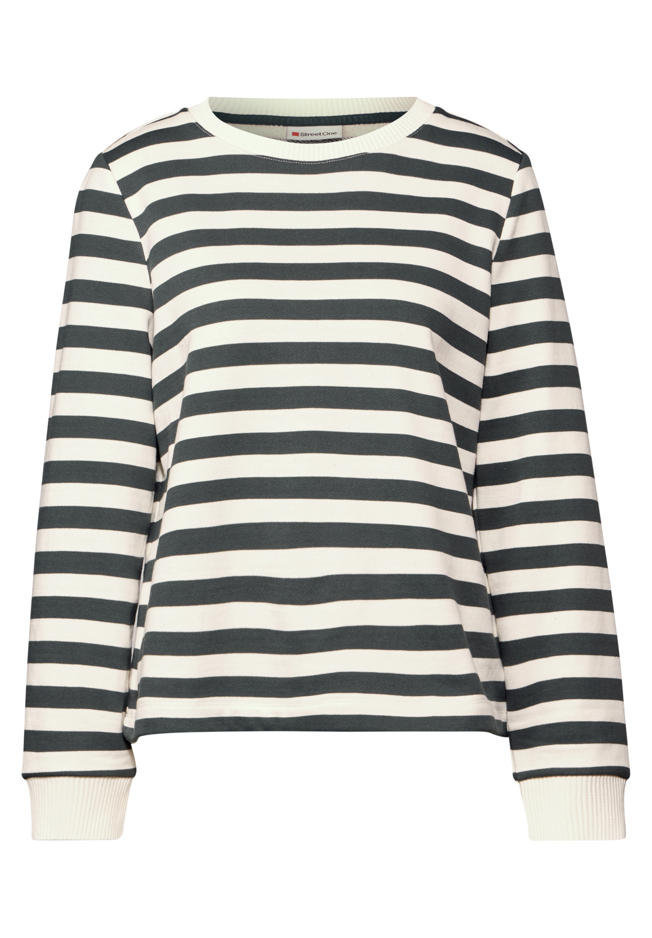 STREET ONE Sweater, im Streifen-Look