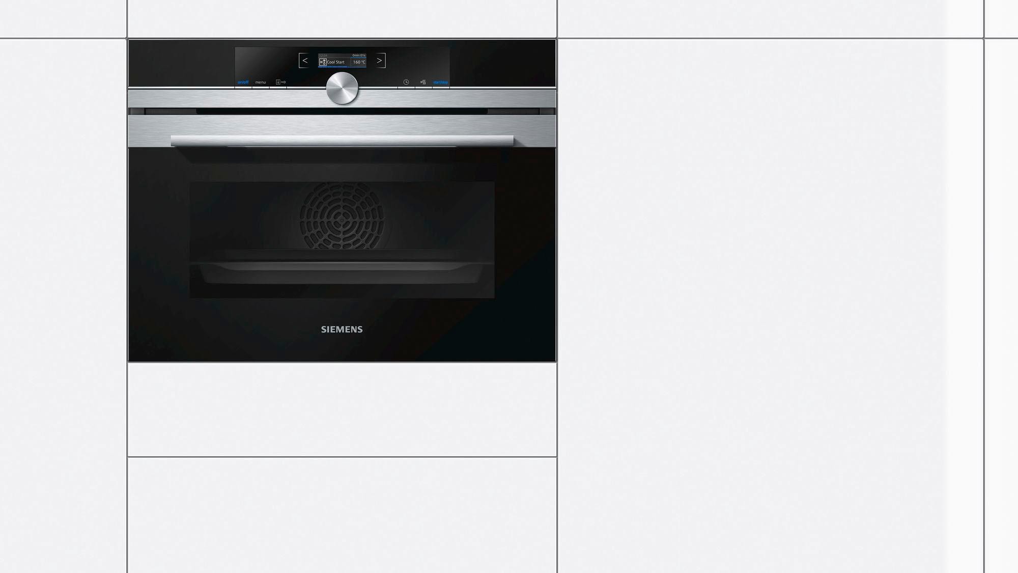 SIEMENS Pyrolyse Backofen  »CB674GBS3«, mit Teleskopauszug nachrüstbar, Aqua-Reinigungsfunktion