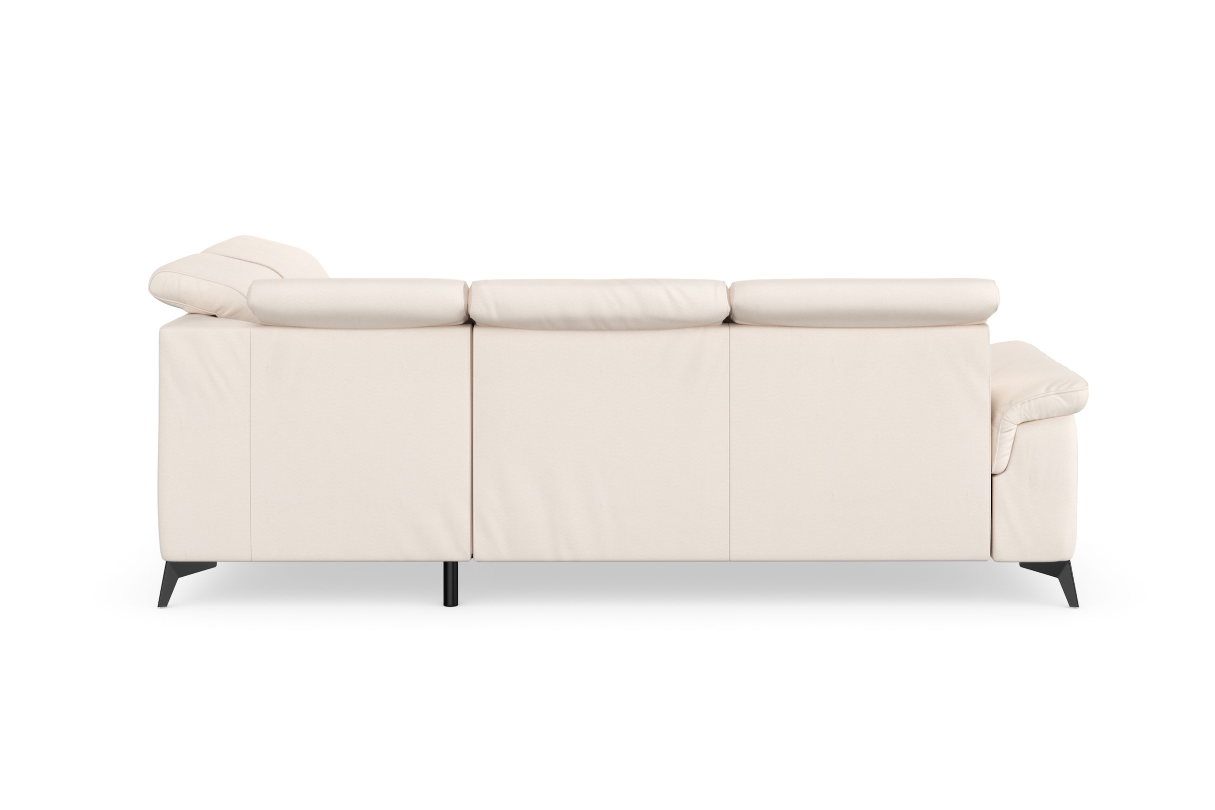 sit&more Ecksofa »Sinatra L-Form« mit Ottomane, optional mit Kopfteilverstellung und Armteilfunktion