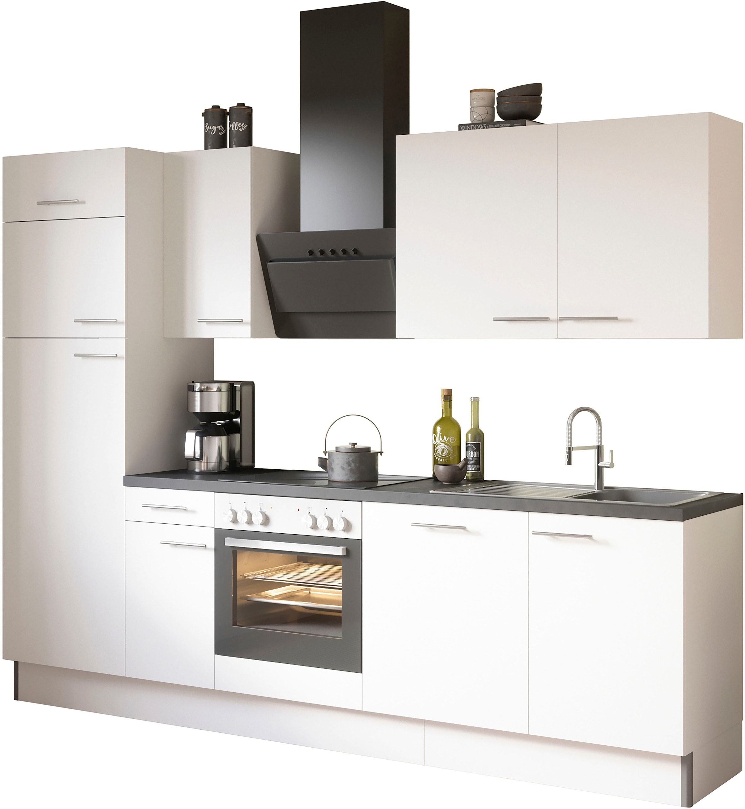 OPTIFIT Küche »Klara«, Breite 270 cm, OTTO E-Geräten bei online mit wahlweise