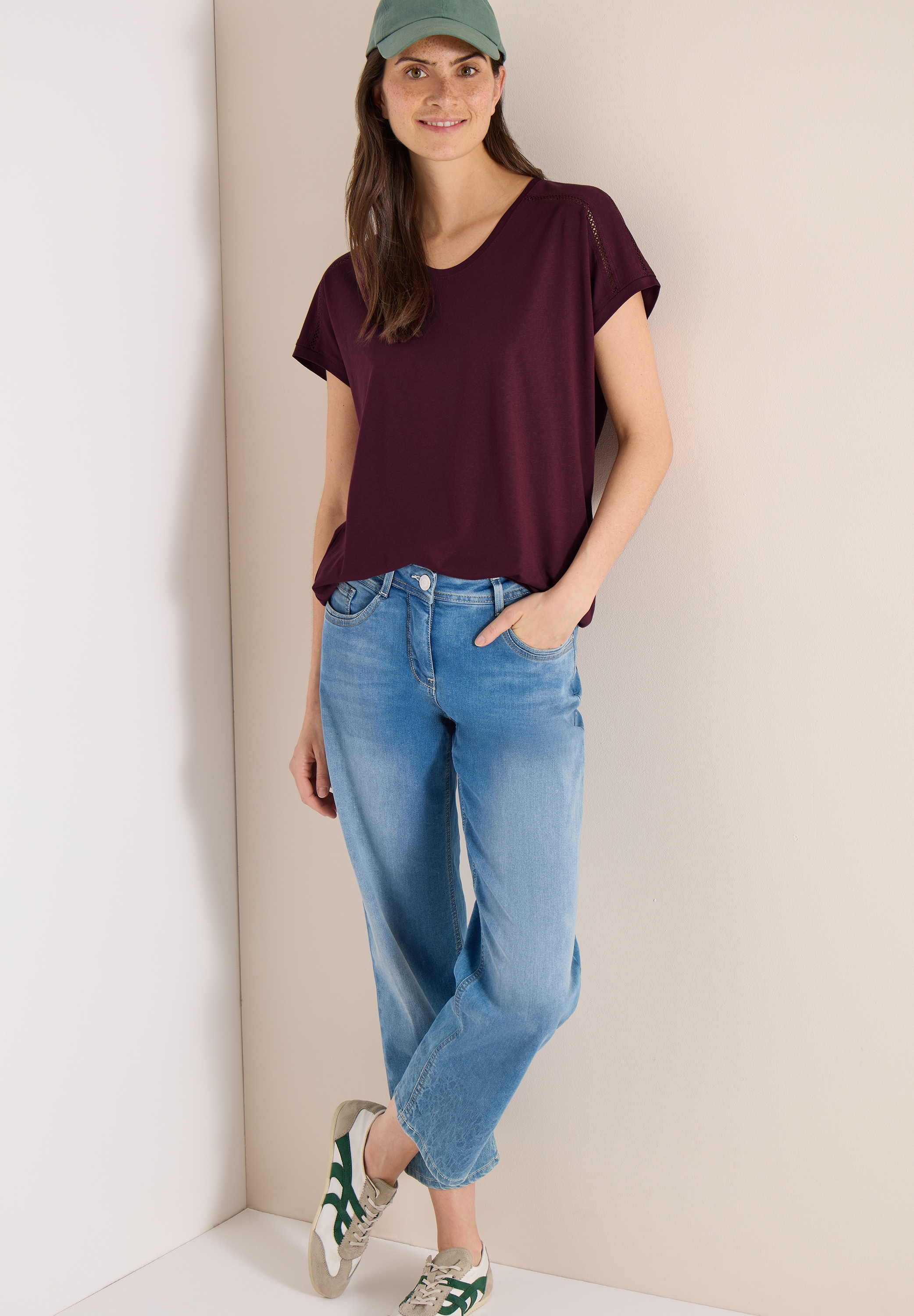 Cecil T-Shirt mit elastischem Bund
