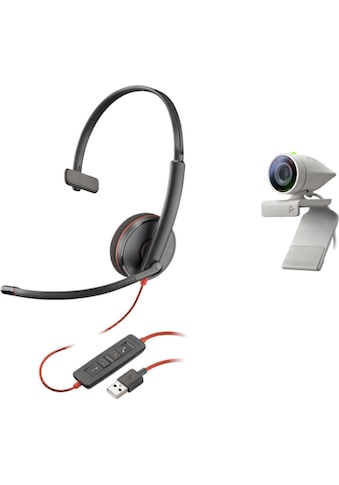 Webcam »Studio P5 USB HD«, Full HD, Bundle mit Blackwire C3210