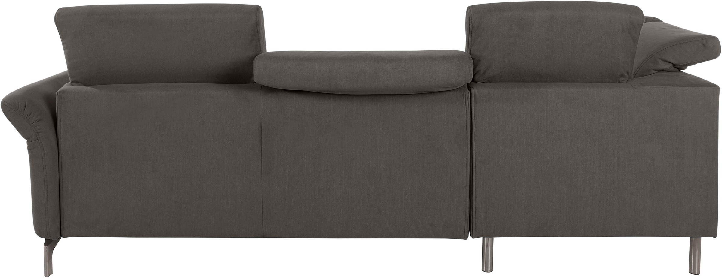 INOSIGN Ecksofa »Fresh L-Form«, Federkern, wahlweise Kopfteilverstellung und motorischer Vorziehsitz