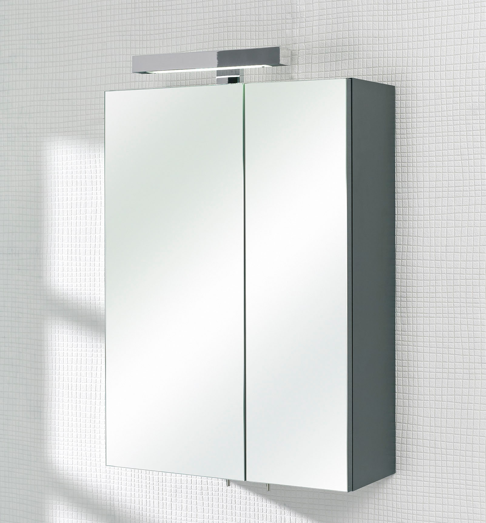 Saphir Badmöbel-Set »Quickset 311 6-teilig, Waschbeckenunterschrank und LED-Spiegelschrank«, (Set, 6 St.), inkl. Türdämpfer, Badezimmer-Set ohne Waschbecken, Badezimmer Schrank