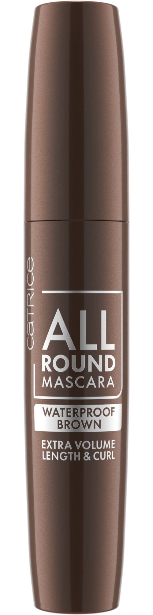Catrice Mascara »Allround Mascara Waterproof Brown«, Perfekt für dezente, alltagstaugliche Wimpern mit Definition