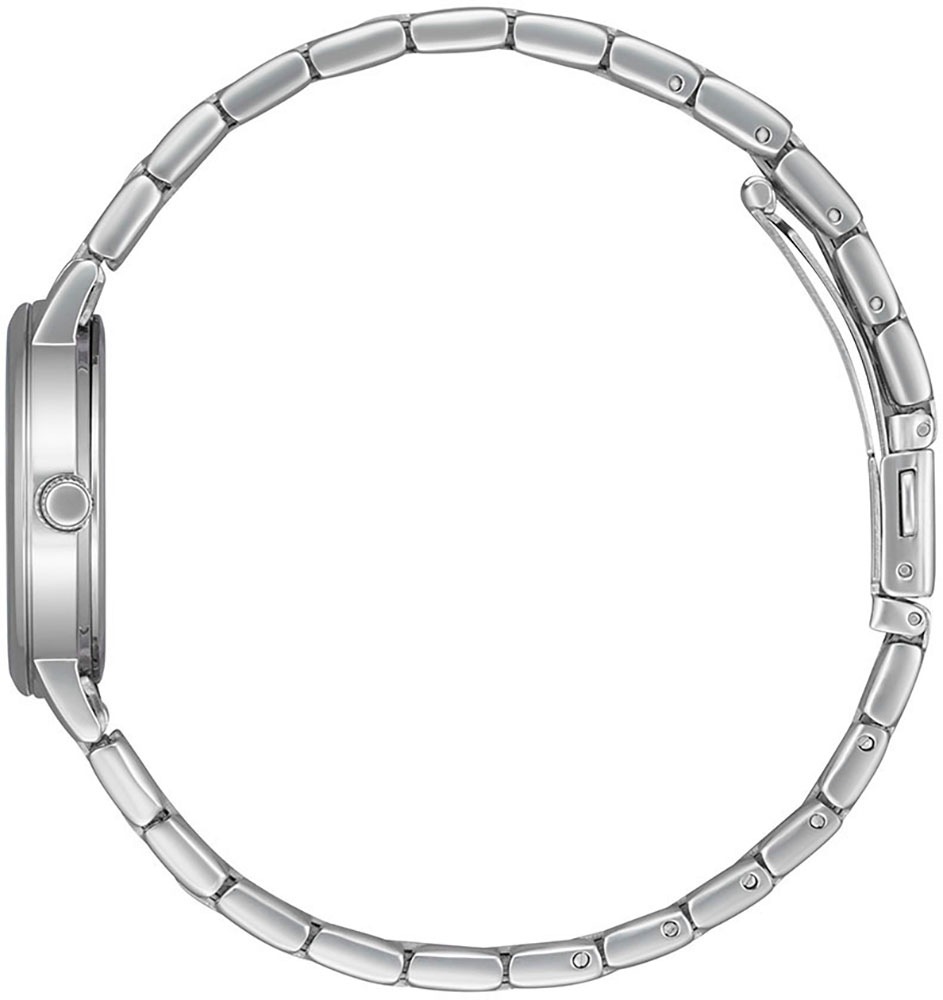 Citizen Quarzuhr, Armbanduhr, Damenuhr, Edelstahlarmband, Datum