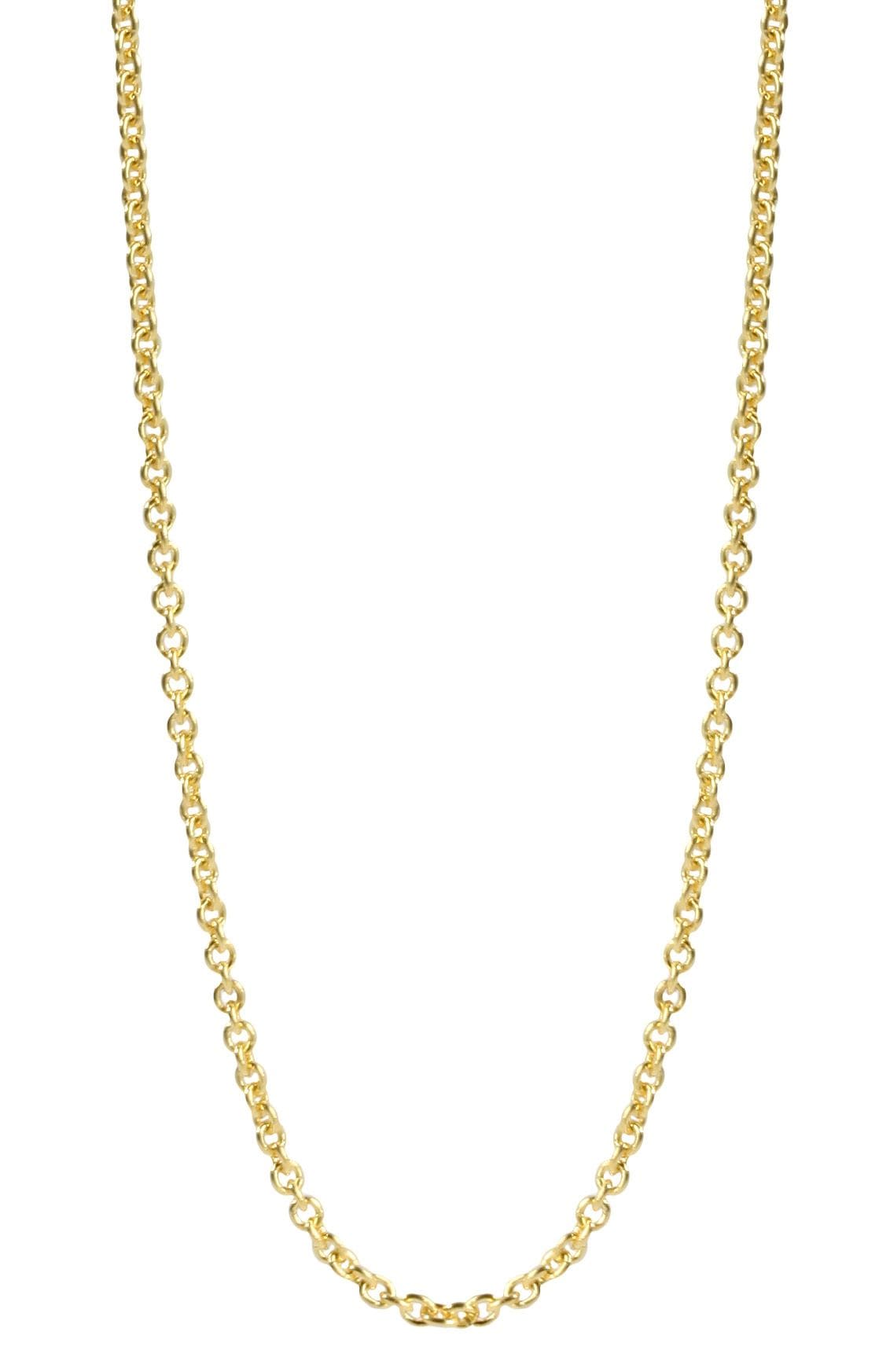 Adelia´s Gliederkette »Unisex Halskette ¿ Ankerkette aus 333 Gold 50 cm«