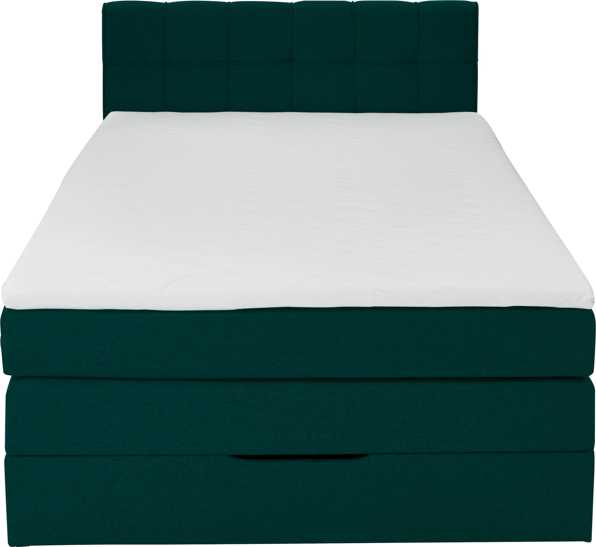 INOSIGN Boxspringbett »Fornoli«, inkl. Topper und Bettkasten, H3 in zwei Matratzenarten