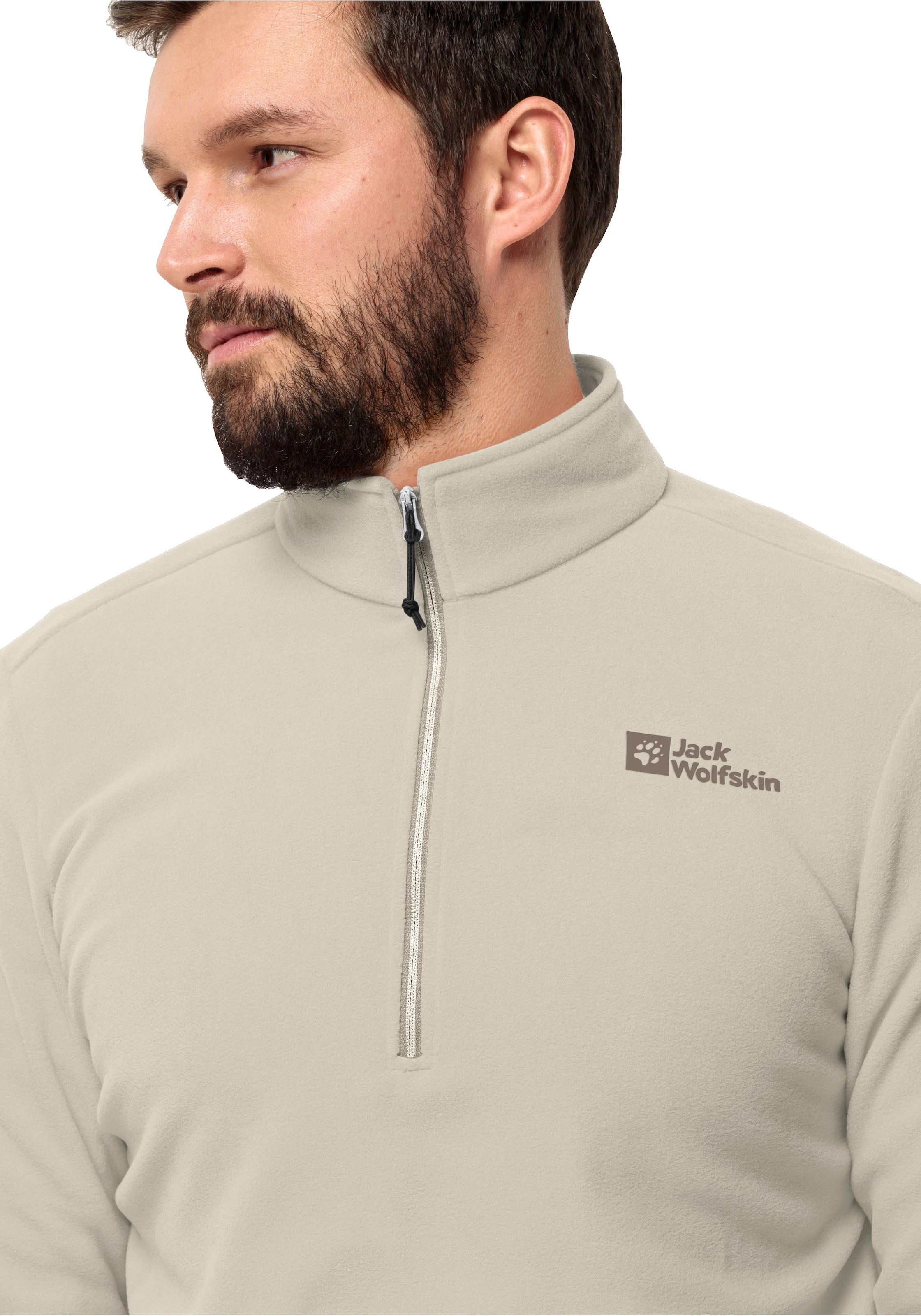 Jack Wolfskin Fleecepullover »TAUNUS«, aus recyceltem Polyester