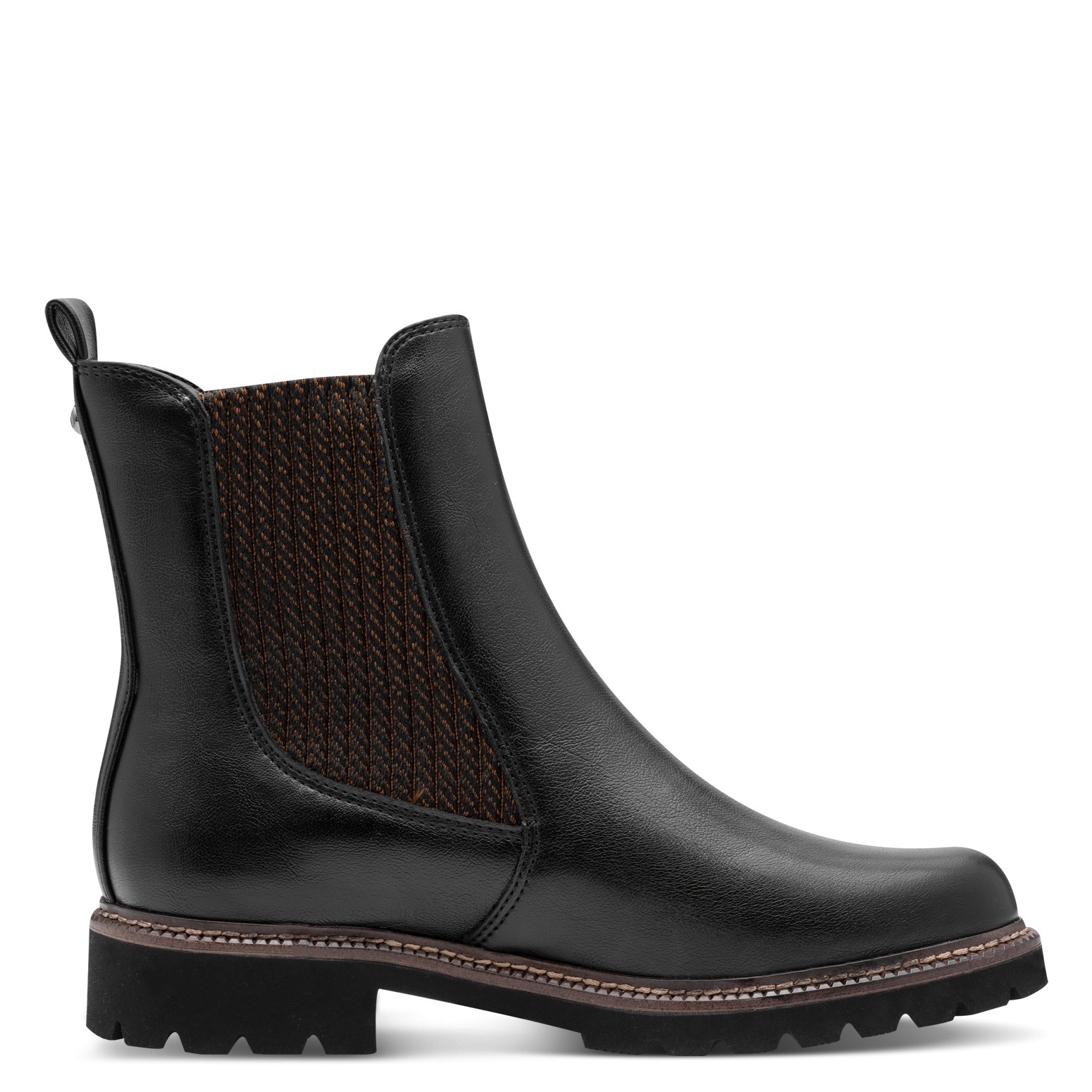 Tamaris Chelseaboots  , Businessschuh, Schlupfschuh, Stiefelette mit Stretcheinsätzen