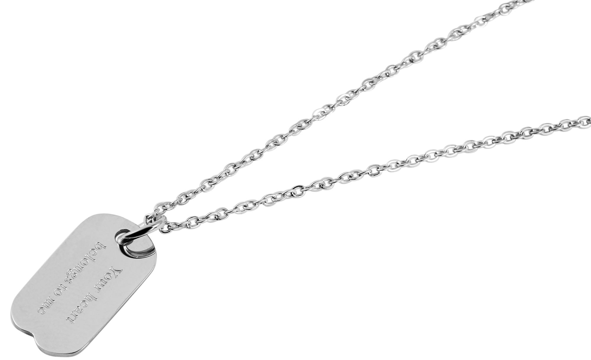 Adelia´s Kette ohne Anhänger »Unisex Halskette mit Anhänger ¿ aus Edelstahl«