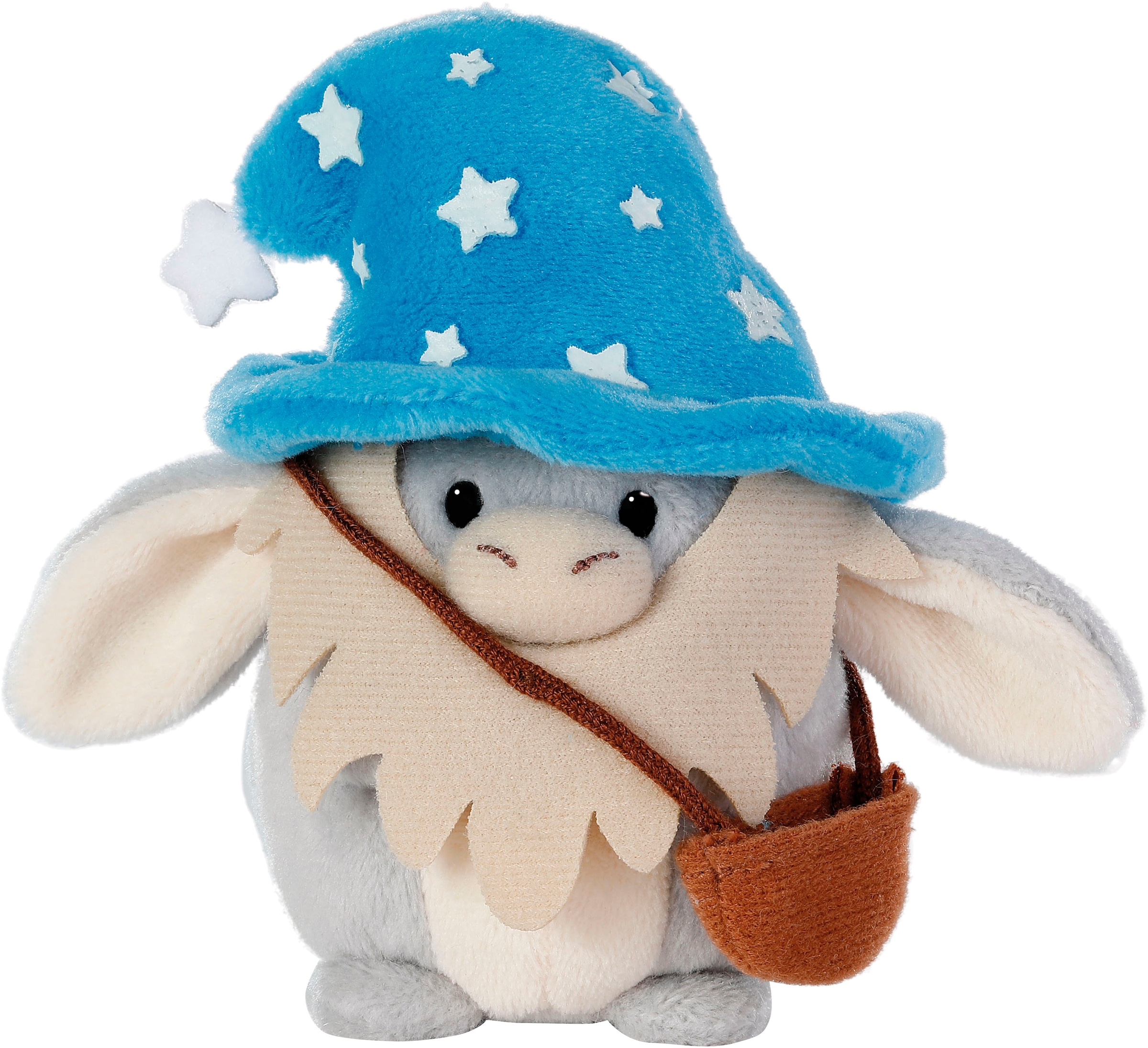 Nici Kuscheltier »mymochi, Set Esel Earl 8 cm mit Zaubertrank und Zaubererkostüm«, in Geschenkbox