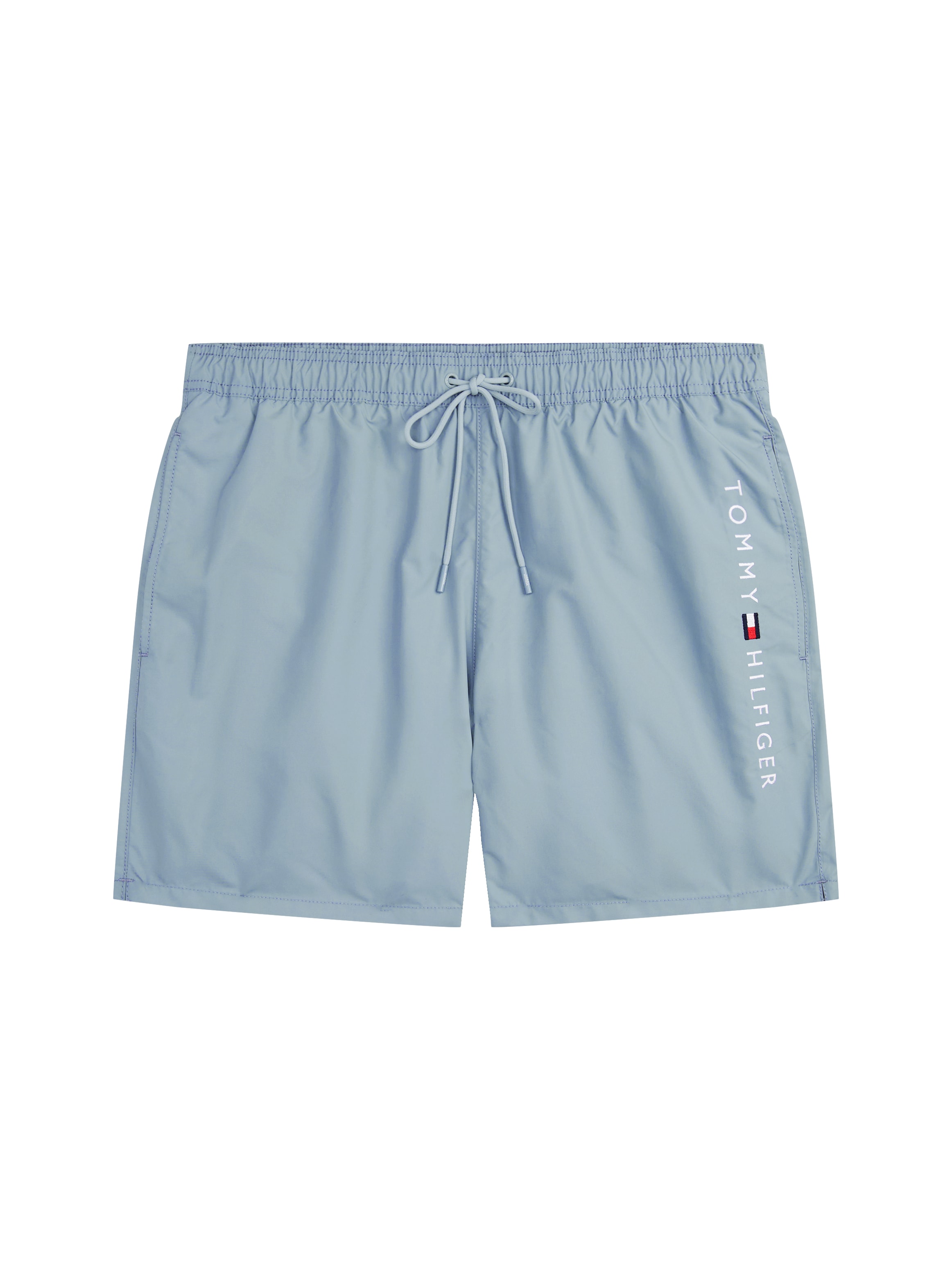 Tommy Hilfiger Swimwear Badeshorts »MEDIUM DRAWSTRING«, mit Logostickerei an der Hüfte