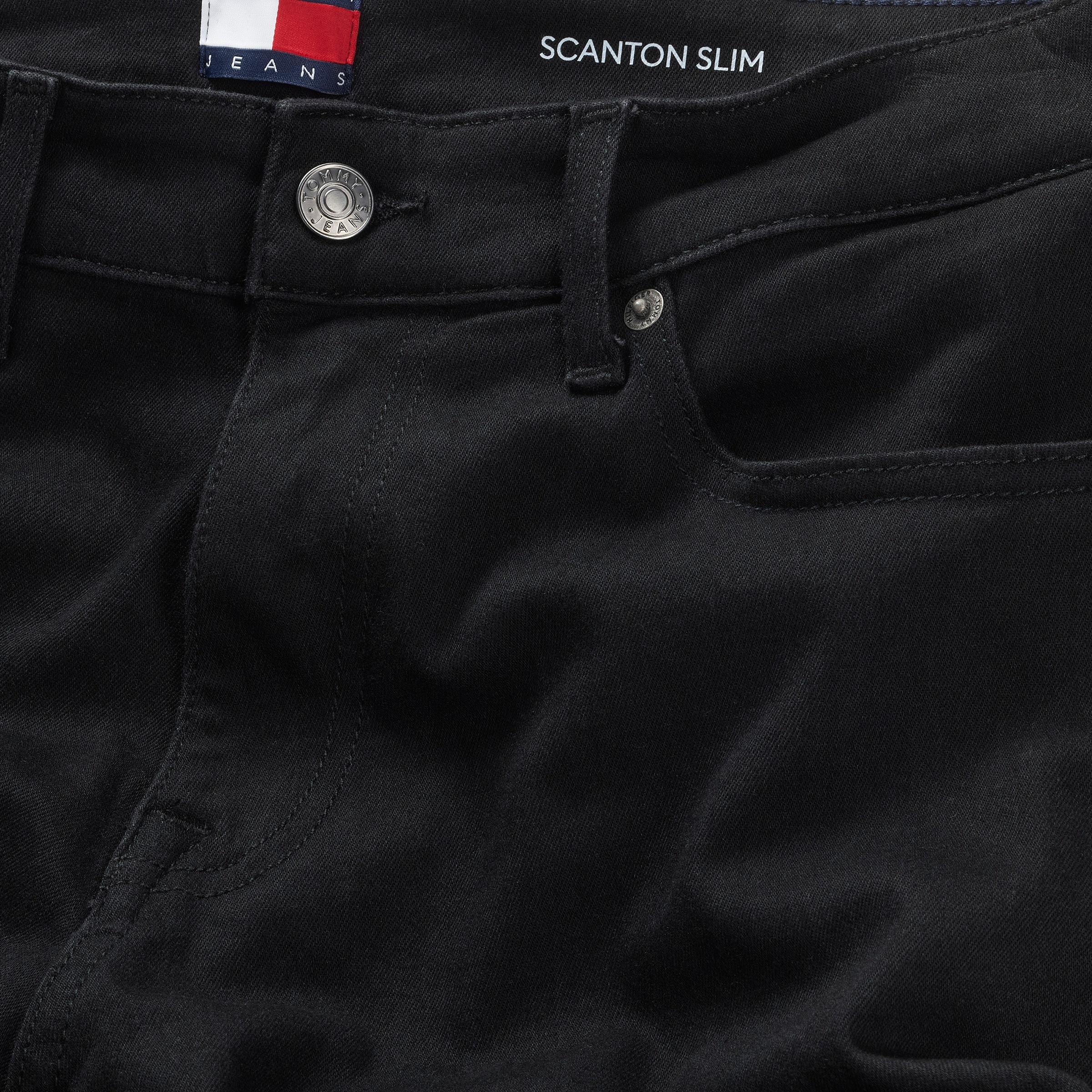 Tommy Jeans Slim-fit-Jeans »Scanton Slim«, Slim‑Fit‑Jeans mit mittlerer Leibhöhe, 5‑Pocket‑Design
