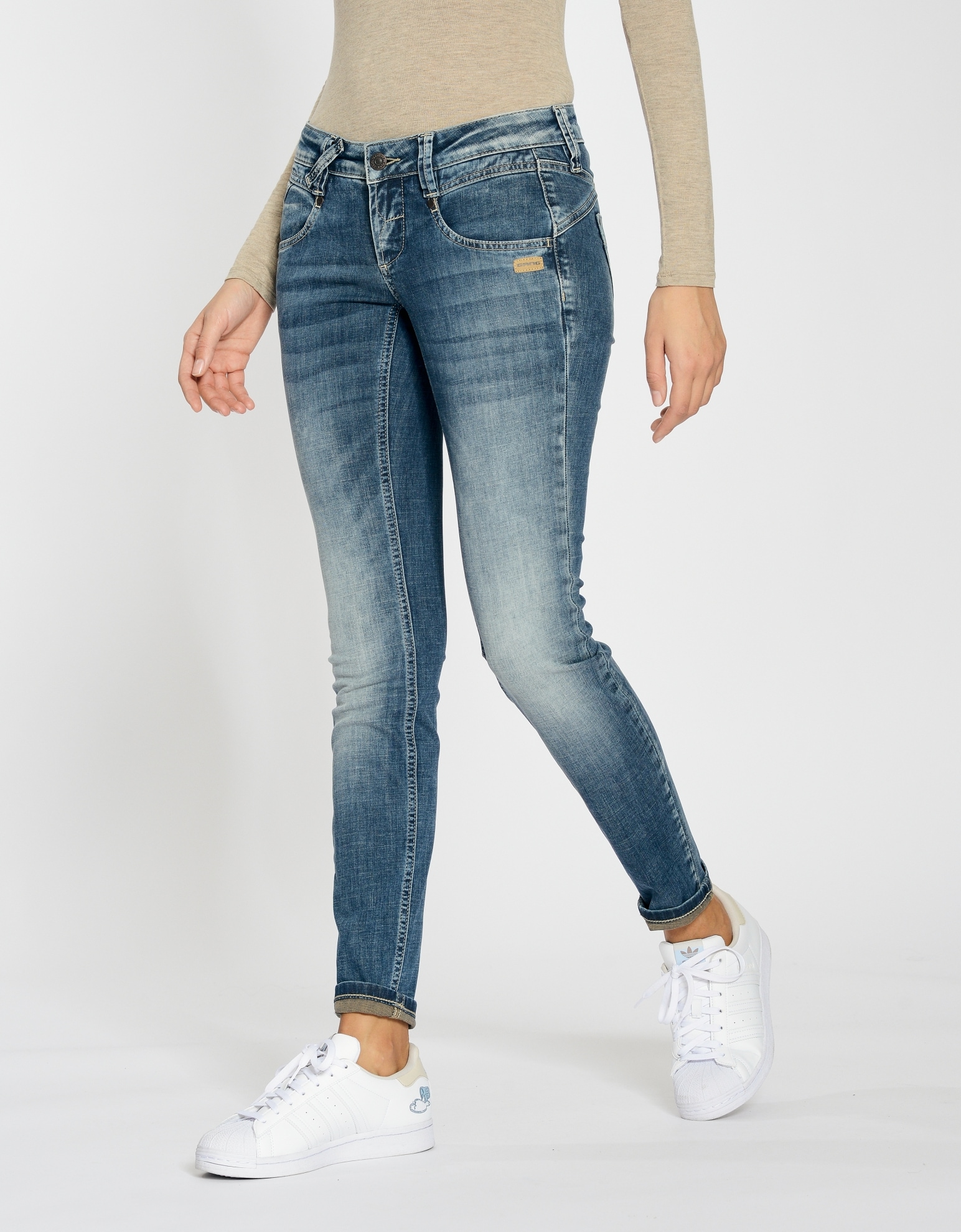GANG Skinny-fit-Jeans »94NENA«, mit modischer Waschung