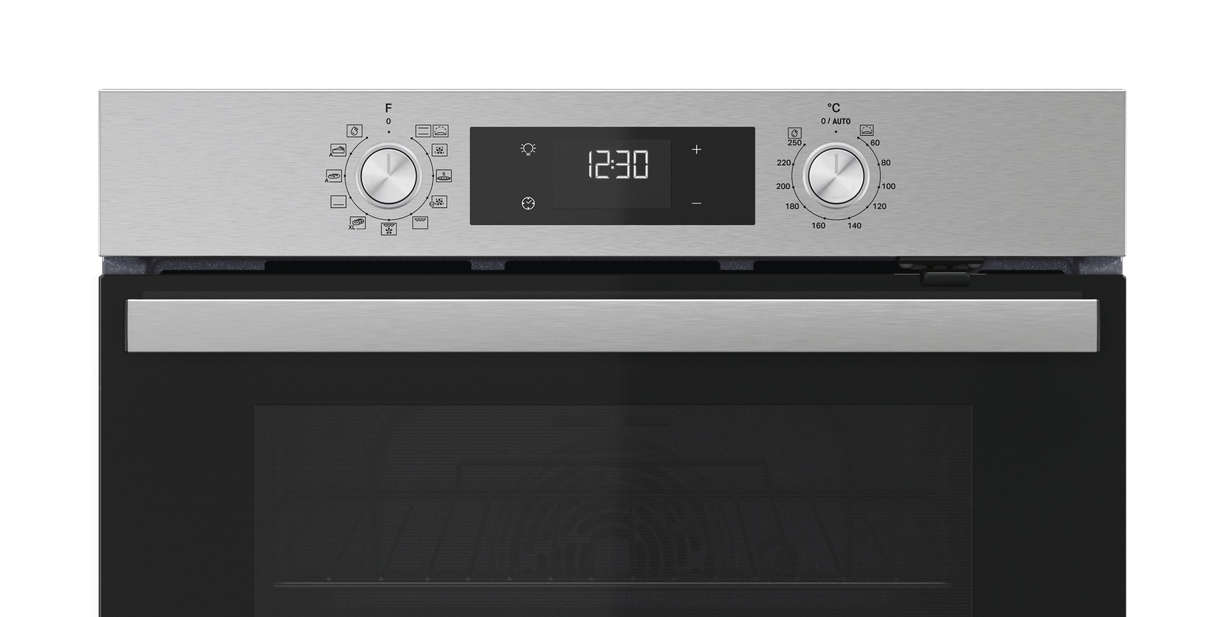 BAUKNECHT Backofen-Set »BAKO 740 IND IN« mit 1-fach-Teleskopauszug Hydrolyse Set, 2 Stk. tlg. Hydrolyse - Reinigung mit der natürlichen Kraft des Dampfes bei 90 °C