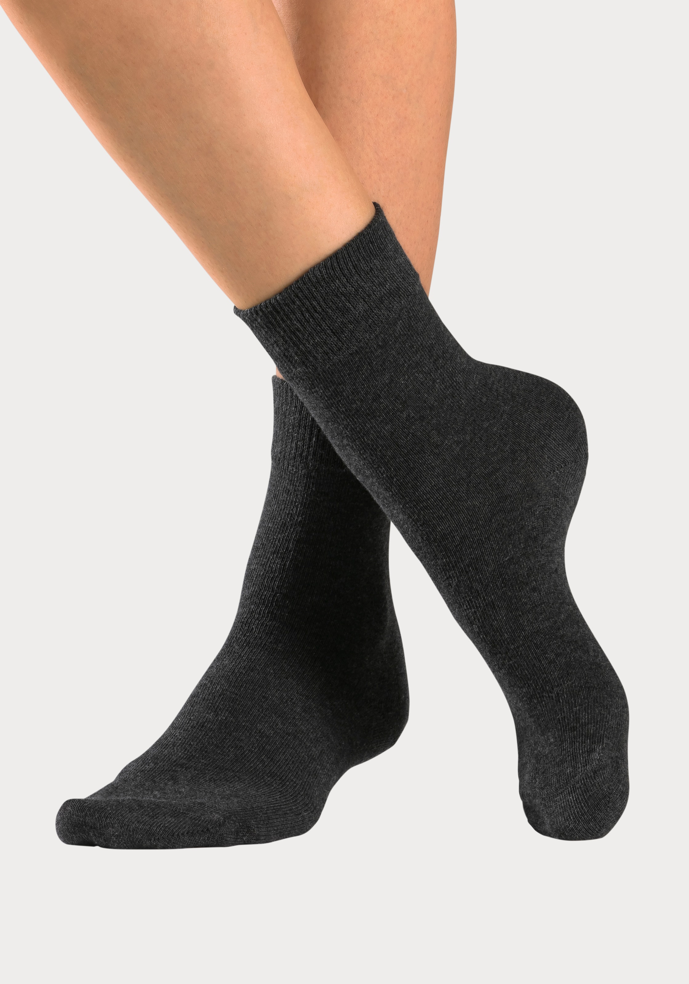 H.I.S Basicsocken Packung, 5 Stk. tlg. mit besonders weichem Bündchen