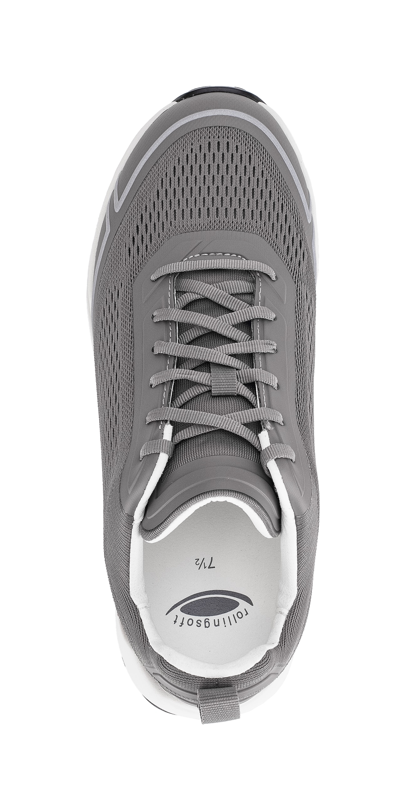 rollingsoft Sneaker  , Freizeitschuh, Halbschuh, Schnürer mit Details in der Sohle, G-Weite