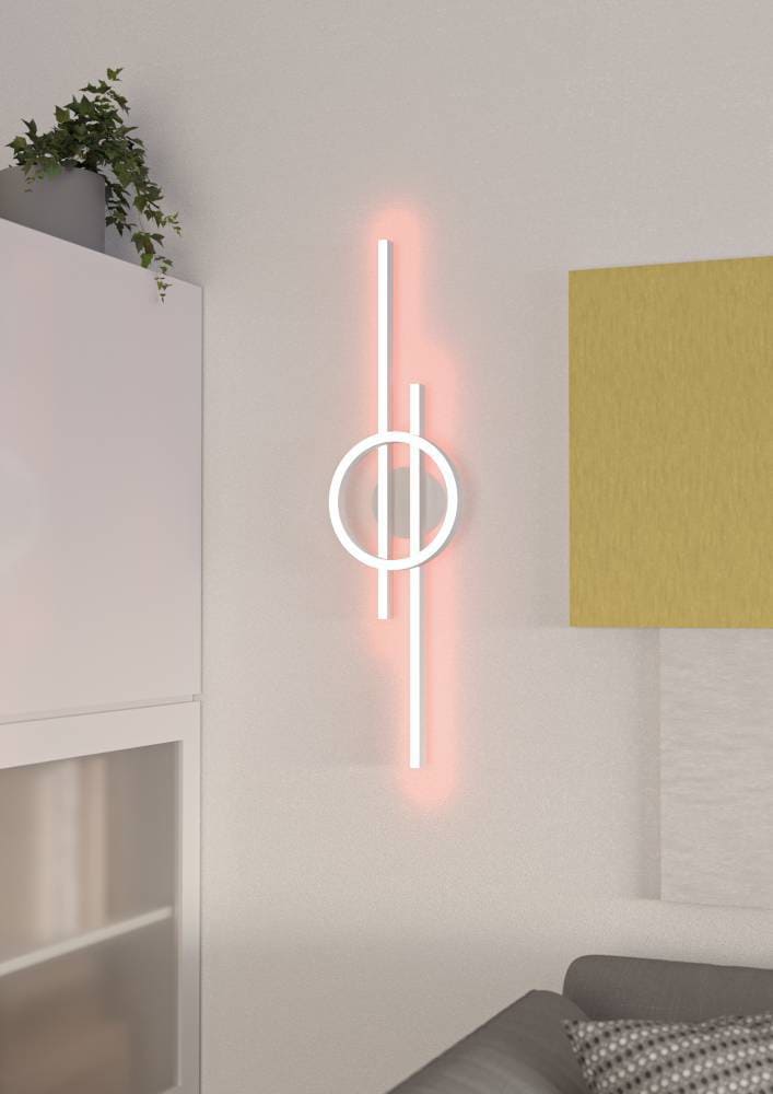 EGLO Deckenleuchte »AMANDOLO« LED-Modul 1 Stk. RGB | warmweiß - kaltweiß dimmbare Deckenlampe, Fernbedienung, Metall, RGB Backlight