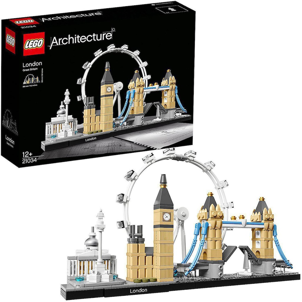 LEGO® Konstruktionsspielsteine »London (21034), LEGO® Architecture«, (468 St.), Made in Europe