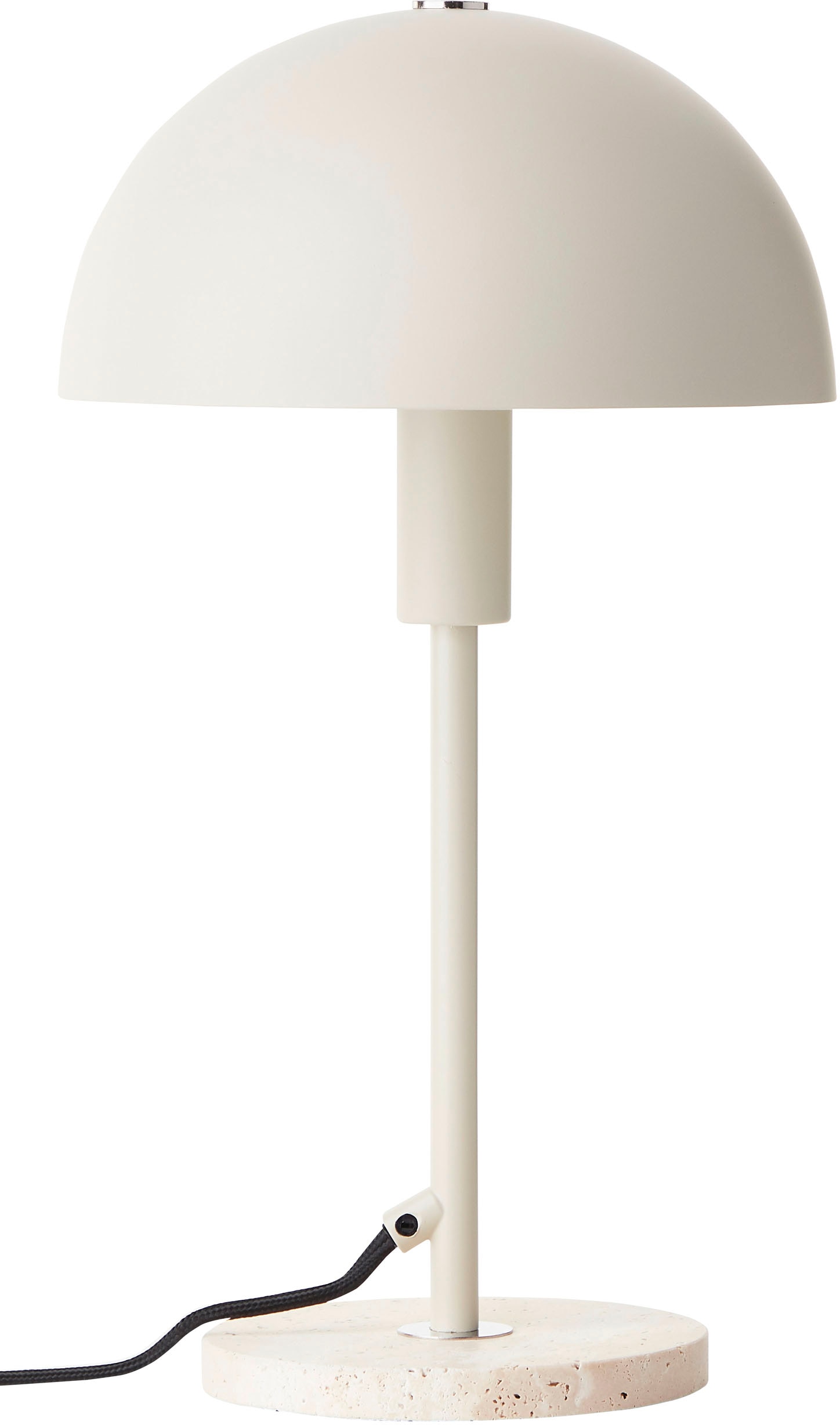 LeGer Home by Lena Gercke Tischleuchte »Linnea Pilz Lampe«, Leuchtmittel E14 | ohne Leuchtmittel, Pilzleuchte, Tischlampe, Steinsockel, Höhe 35,5 cm