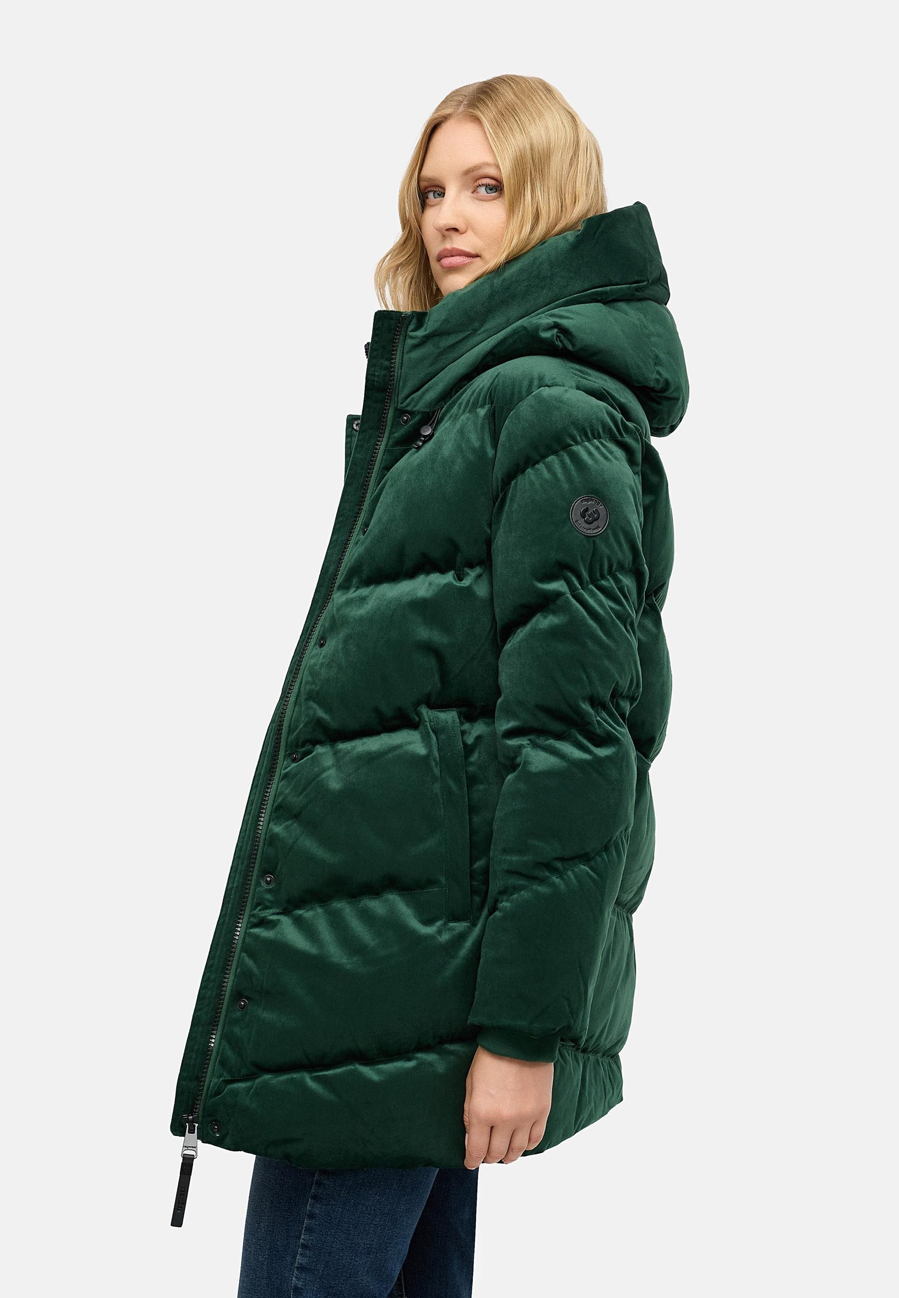 Ragwear Kurzmantel »Kurzmantel Avelin Velvet YOUMODO«