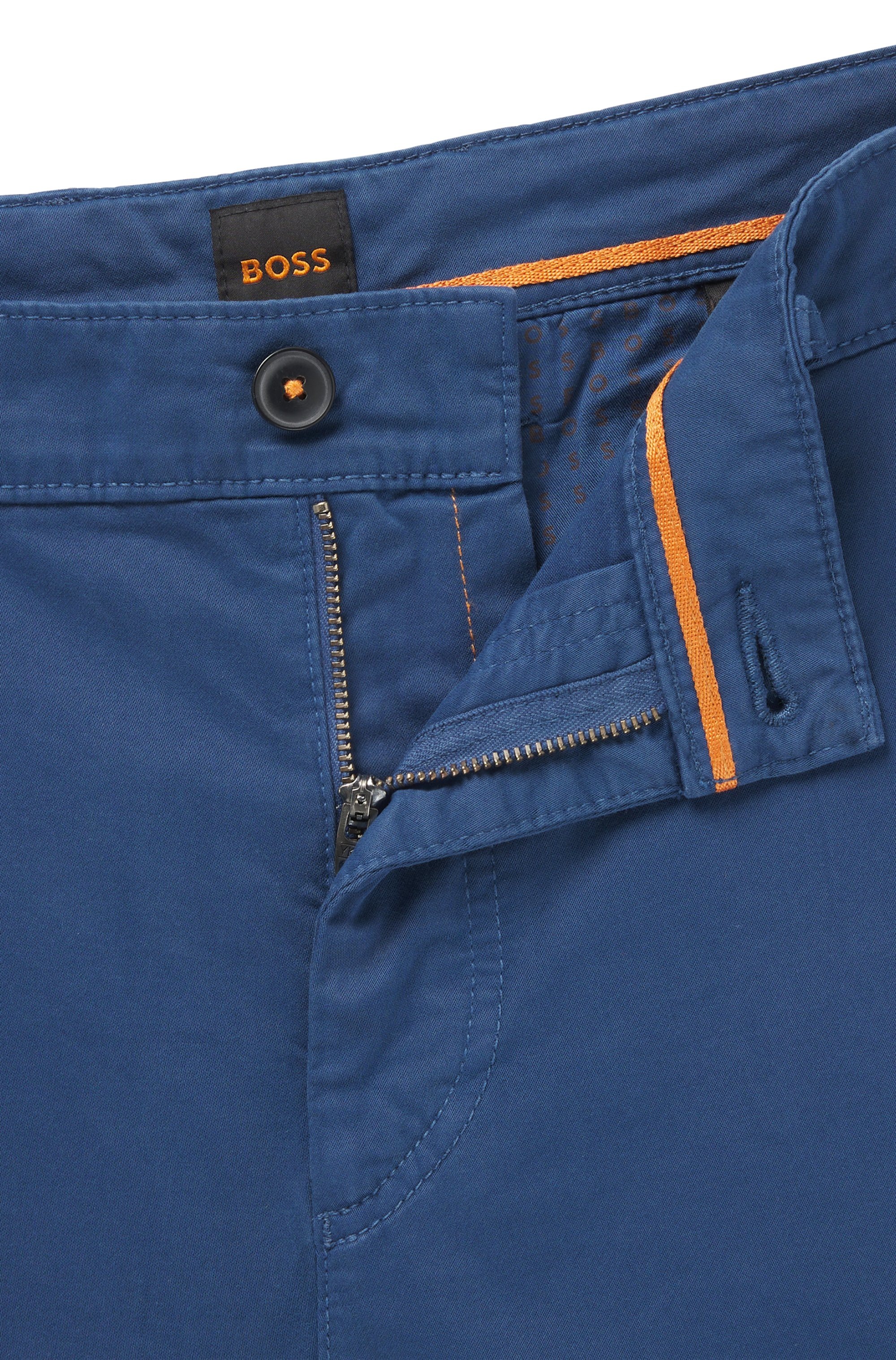 BOSS ORANGE Chinohose »tapered«, mit BOSS Logo hinten