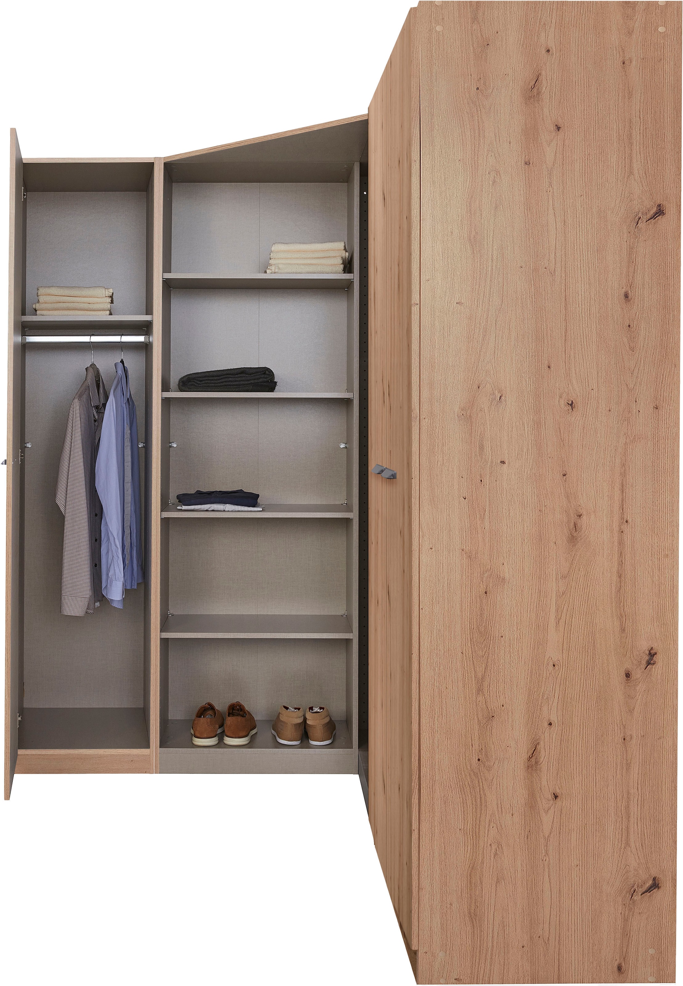 INOSIGN BY RAUCH Schrank-Set »Kleiderschrank Schrank Garderobe Wäscheschrank VANDOR«, 5-türig mit viel Stauraum, Schränke einzeln stellbar MADE IN GERMANY