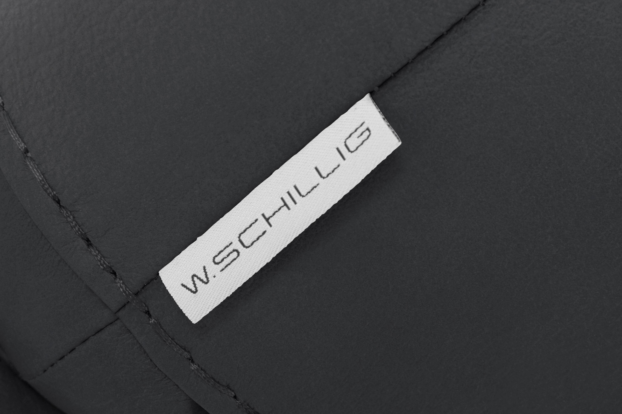 W.SCHILLIG Hocker »montanaa« mit Metallkufen in Bronze pulverbeschichtet, Breite 71 cm